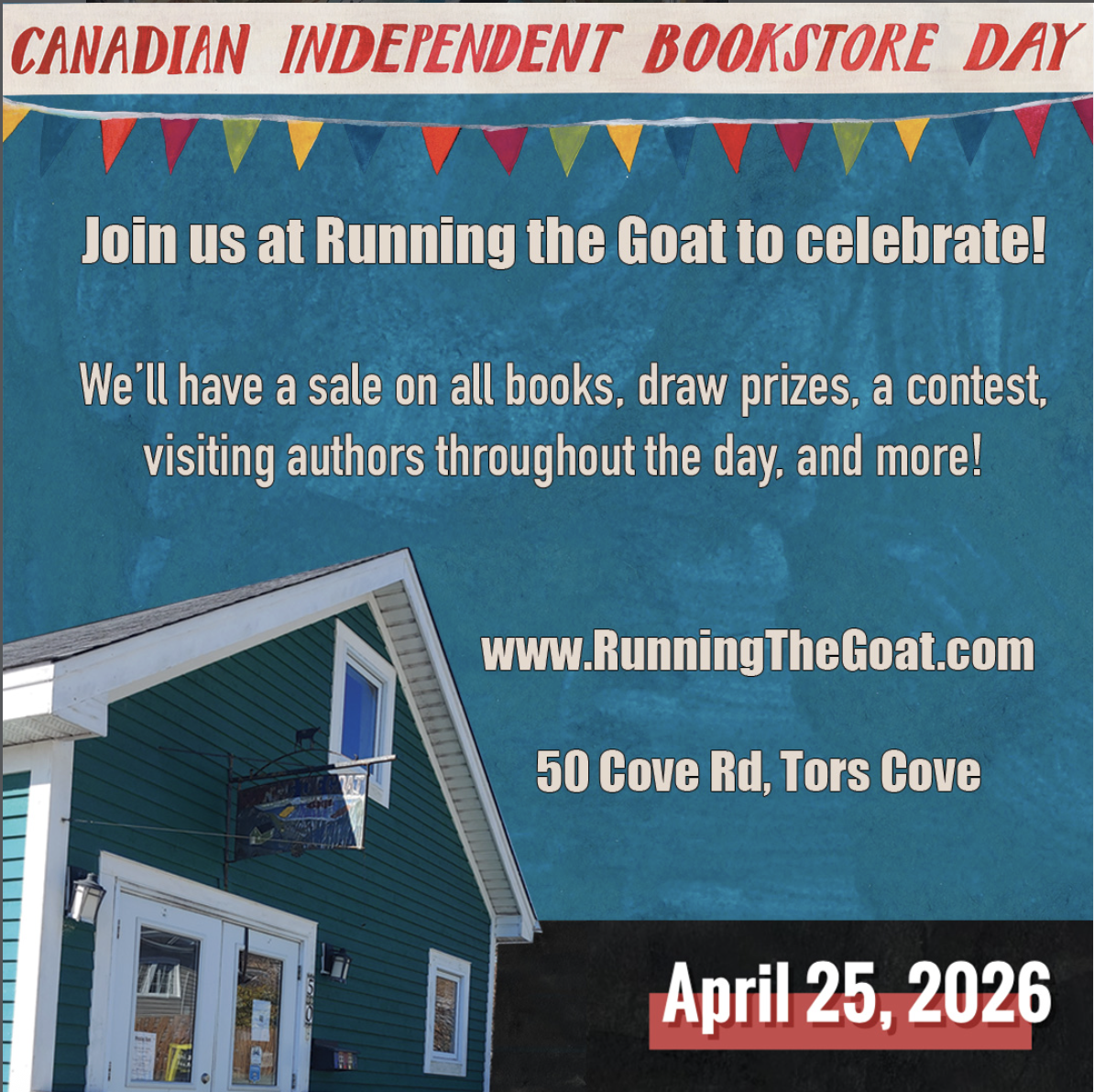 Canadian Indie Bookstore Day