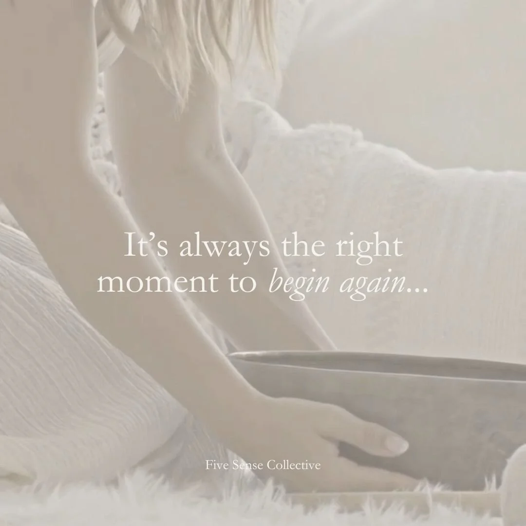 A fresh beginning is always available.

Step into this next chapter with softness, trust and a quiet kind of courage.

Let the end of this year be a reminder that you can turn a corner, shift direction, or return to yourself at any time.
 
🤍

#begin