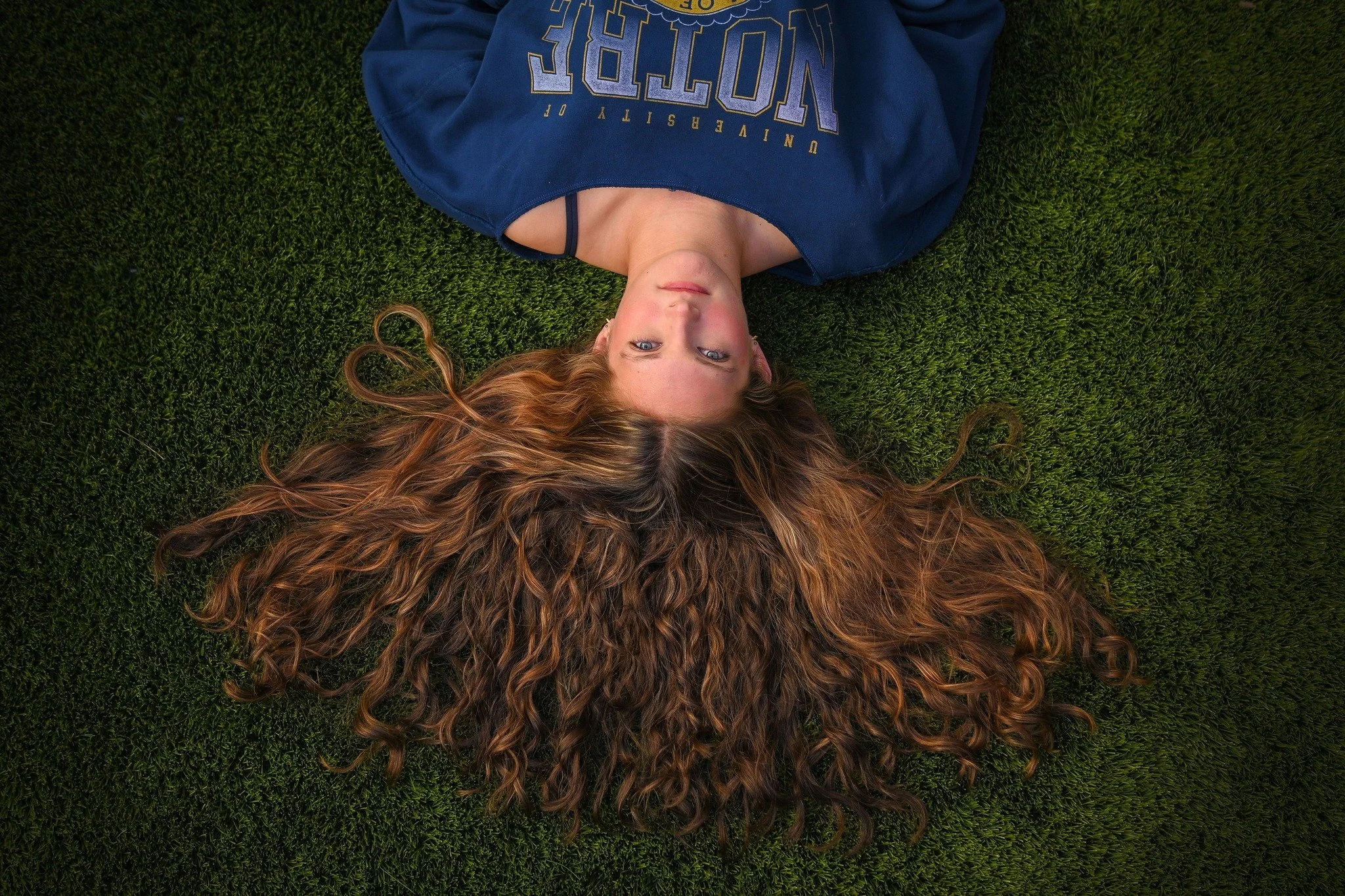 Love a test frame turns out great. I was showing my students how to use a different angle to make a different-looking portrait. I took 5 frames with a Nikon Z50 and a @sigmaphoto 30mm f1.4 lens outdoors with beautiful soft light. #Nikon #Portrait #si