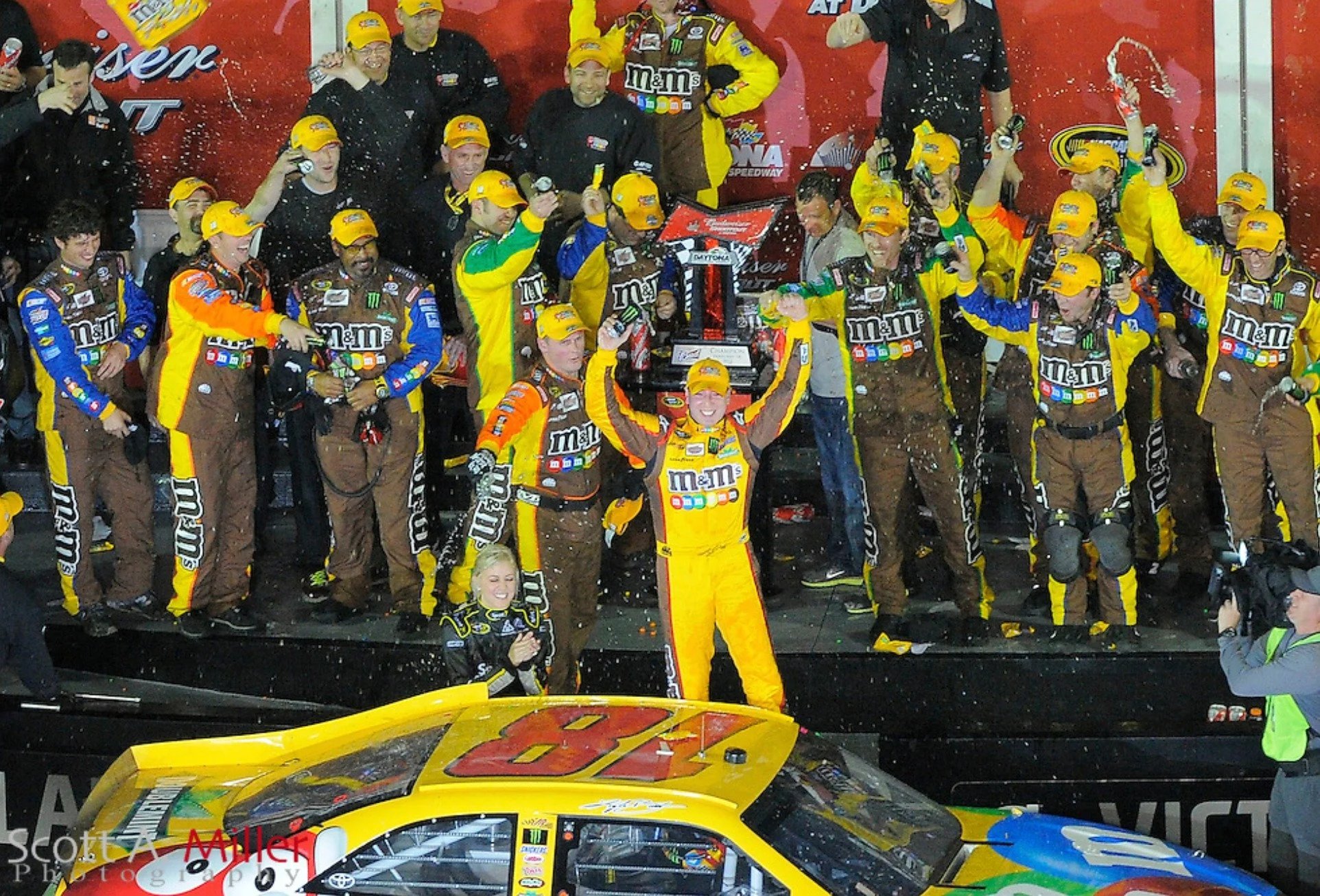 Saddened to hear about the passing of NASCAR icon Kyle Busch, a two-time Cup Series champion who won more races across the sport's three national series than any driver in history. I covered Busch a few times in Daytona. @nascar #KyleBusch