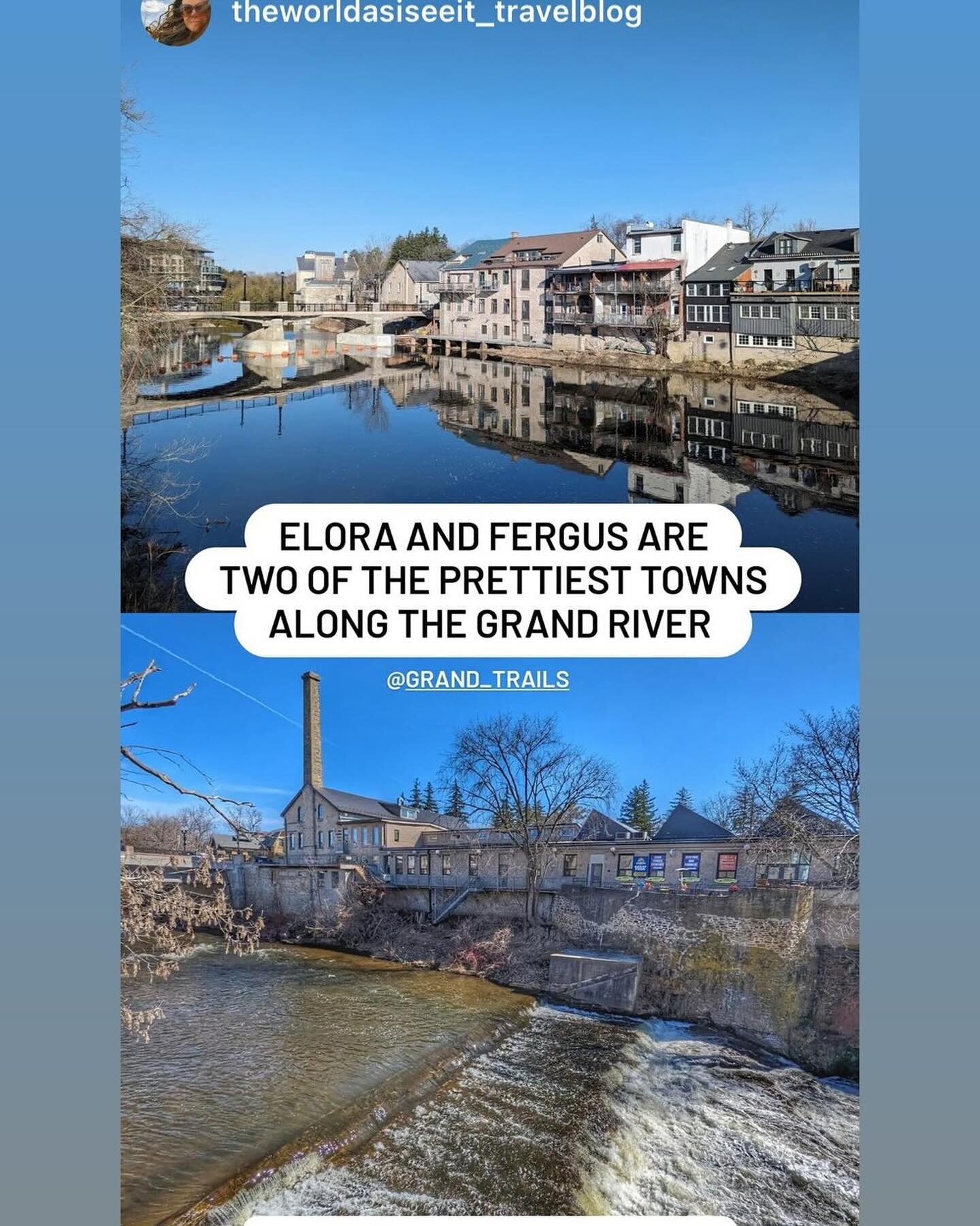Did you know you can access FREE, family-friendly itineraries on the #GrandTrails website? 🤩

Check out the Elora-Fergus Cataract Trail Bike Ride itinerary in the Elora/Fergus highlight! Thanks to @theworldasiseeit_travelblog, you can see first hand