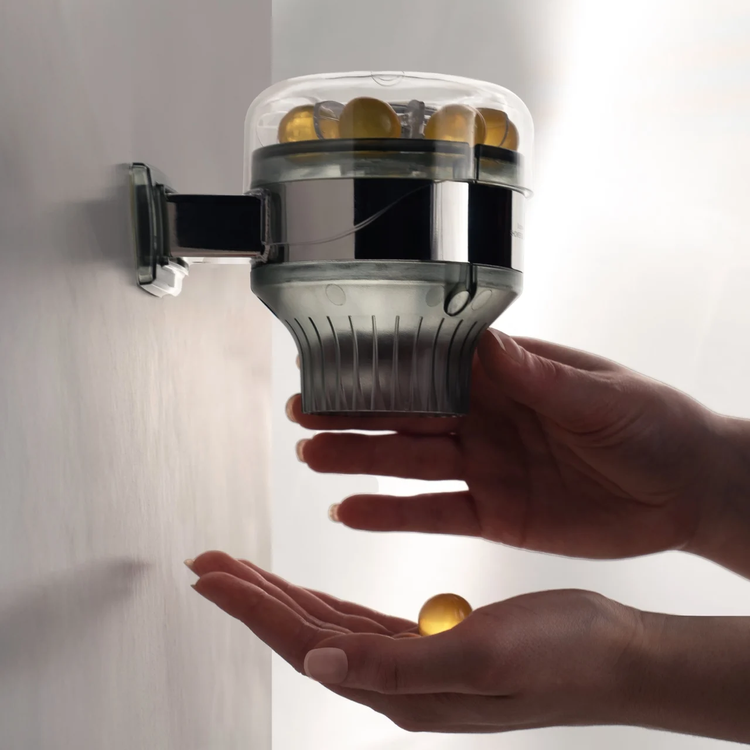 QPearl is a double-patented shampoo and body wash formulation encapsulated in a 100% plastic-free, biodegradable pearl engineered for zero waste. This innovative design dissolves effortlessly under warm water, combining cutting-edge technology with e