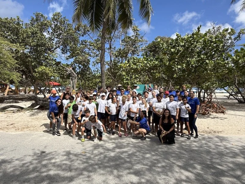 Coastal Clean-up Bucuti Associates and Mon Plaisir students and teachers.jpeg