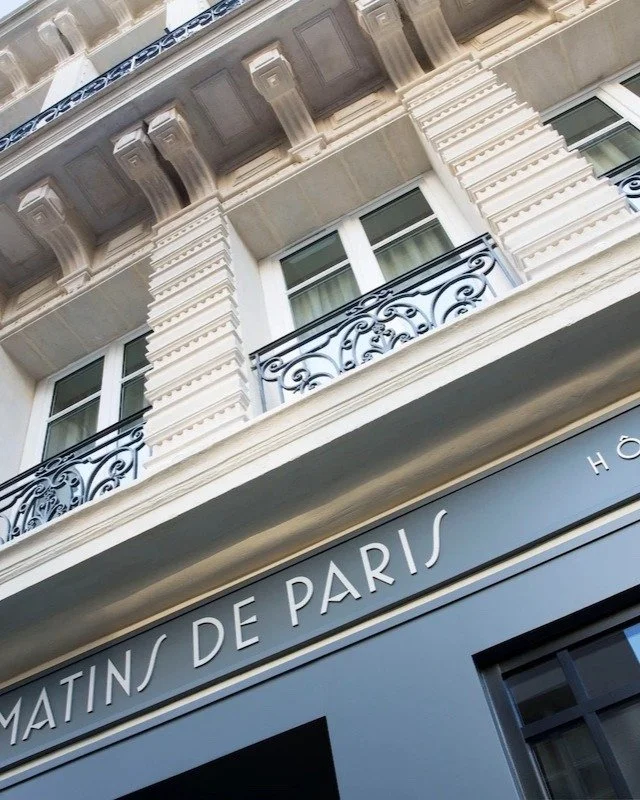 Les Matins de Paris &amp; Spa has been awarded its inaugural Green Globe certification. Overlooking the city, with intimate terraces or Parisian balconies, an arty-studio atmosphere, vibrant and energetic hues, and luminous design: the 33 rooms at Le