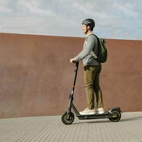 The Segway‑Ninebot MAX G2 features regenerative braking that converts braking energy back into battery power, extending range and reducing energy loss. It is designed with a long-life battery, lowering replacement frequency. The scooter’s relatively 