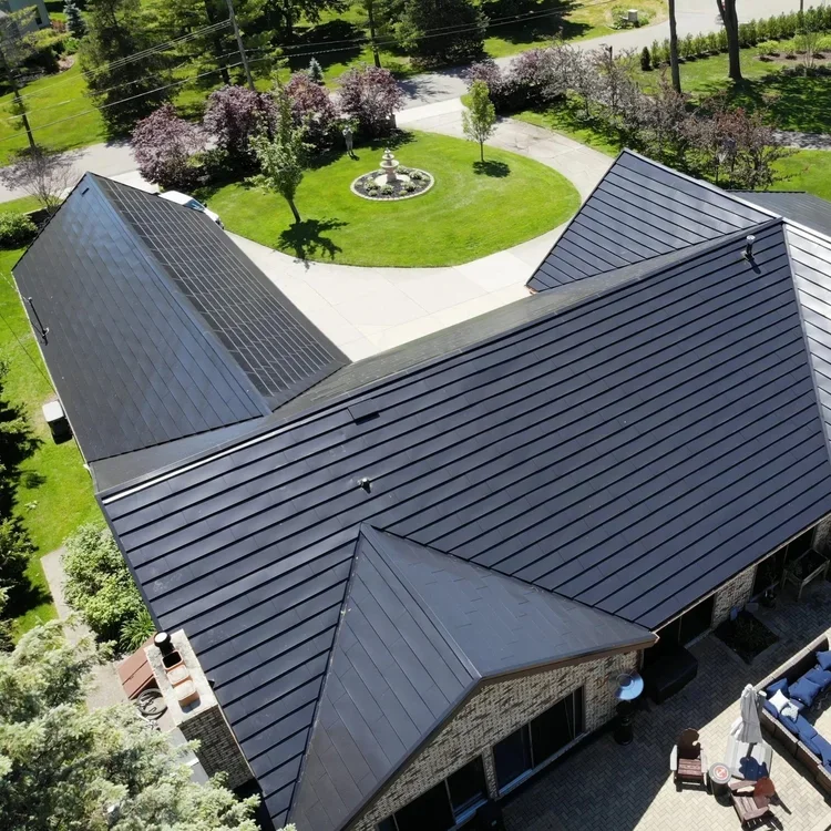 Innovative solar roofing combines renewable energy generation with attractive architectural design. Instead of mounting panels above traditional roofs, photovoltaic tiles are built directly into the roofing surface. These systems provide long-term en