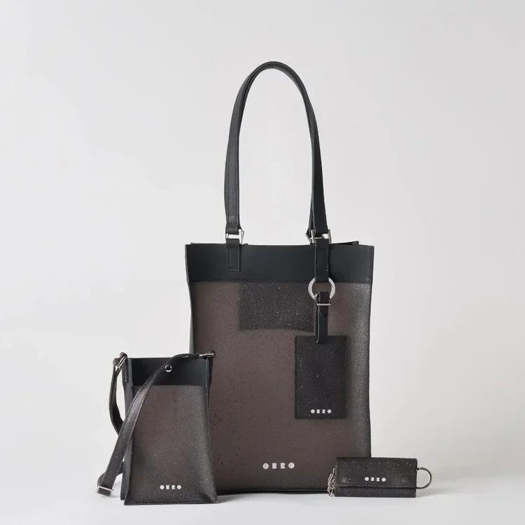 OBRO isn’t vegan leather trying to pass for the real thing, and it isn’t traditional leather pretending it has no environmental cost. It’s a third option that acknowledges material waste as an inevitable part of production and then asks what happens 