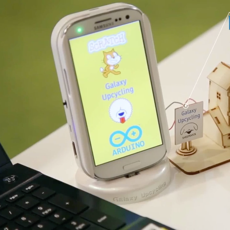 Samsung’s Upcycling at Home is designed to let Galaxy owners convert their old phones into smart home devices on the company's SmartThings platform - a baby monitor, for example, or a dog bark detector. Upcycling at Home has been rolled out to the US