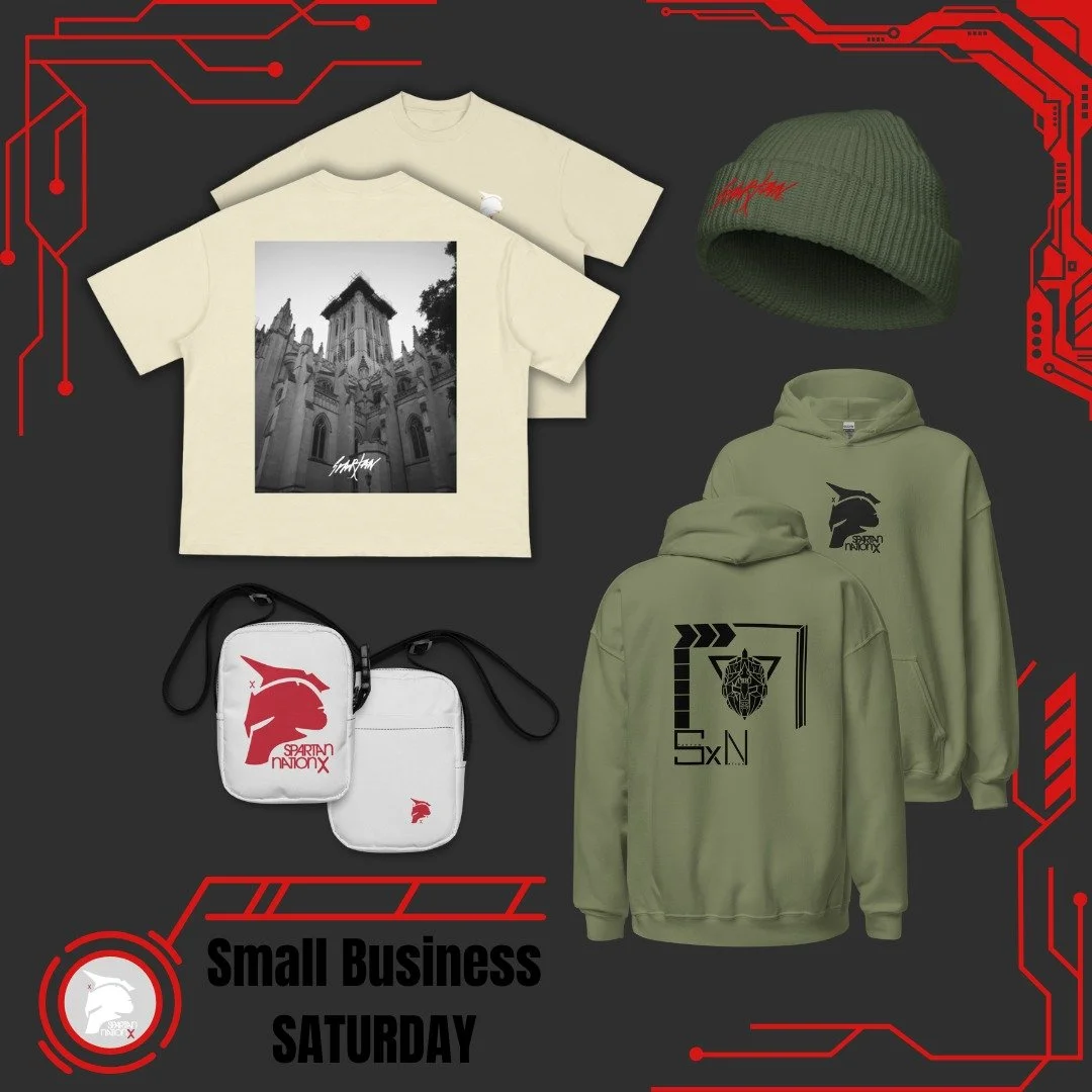 Gamers + Small Biz Supporters&hellip; this one&rsquo;s for YOU.
Today only: $10 OFF orders $30+ with code SMALLBIZSUPPORT 🔥
Upgrade your drip. Support a small brand. Rep the Spartan Nation.
Simple. Clean. Legendary. ⚔️

Tap &ldquo;SAVE&rdquo; so you