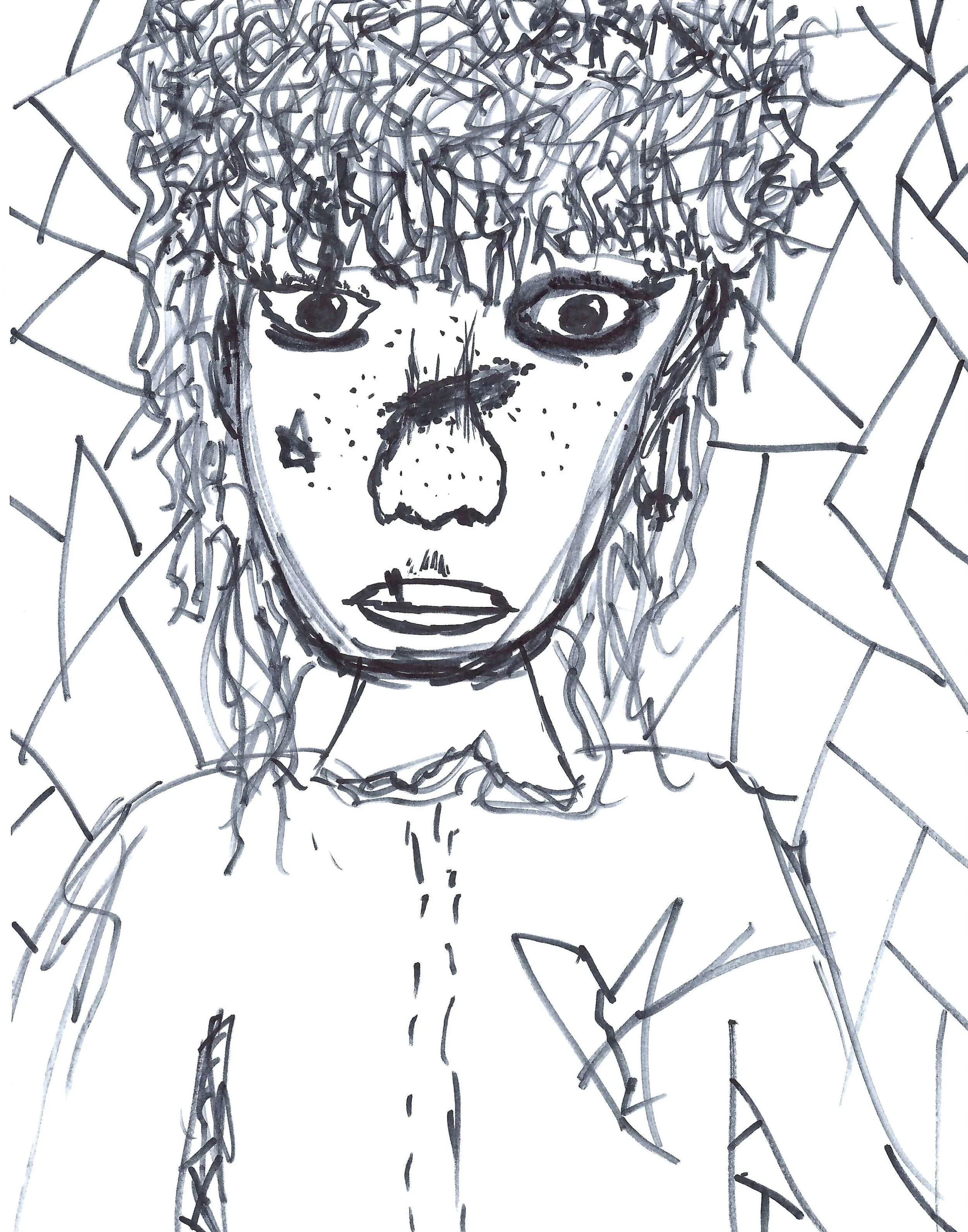 Franchesca's Self-Portrait (after wreck)