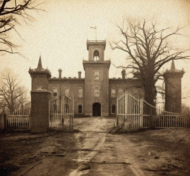1880, Maryland-- Cawthon Sanatorium, Horne's former building stands in ruin