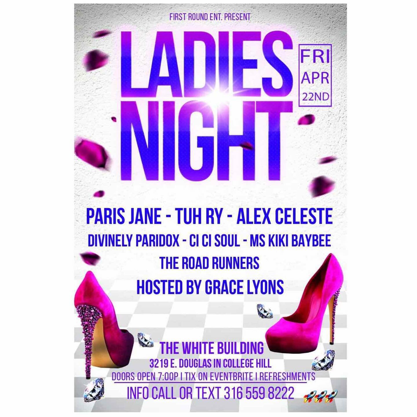 I have two shows this week! Ladies Night at the White building on April 22nd and A24 at Monikahouse on April 24th! Come out and support if you can.