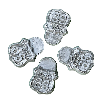 Route 66 Planter Feet, Concrete Pot Feet