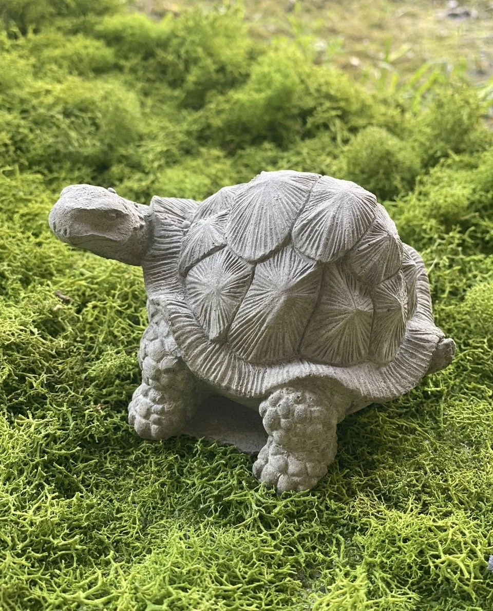 Concrete Tortoise Figurine