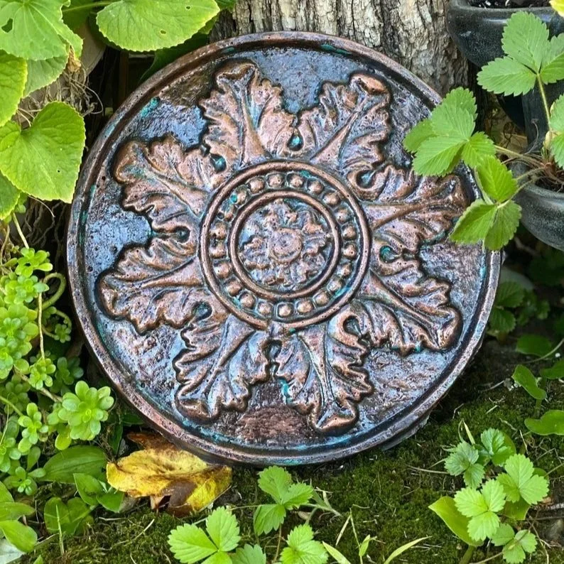 Backyard Stone Art Stepping Stone for your Garden or pathway