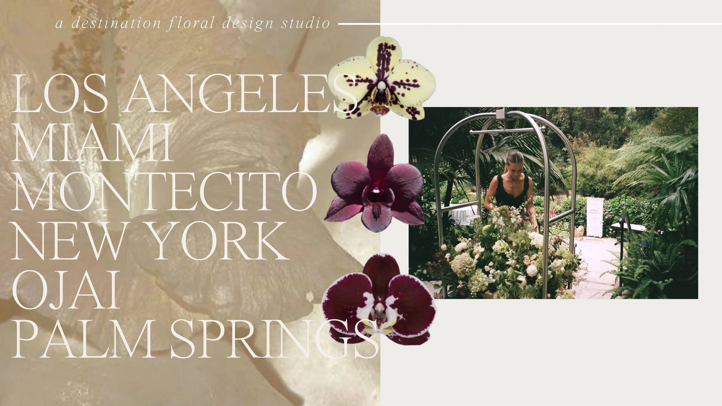 los angeles miami montecieto new york ojai palm springs florist