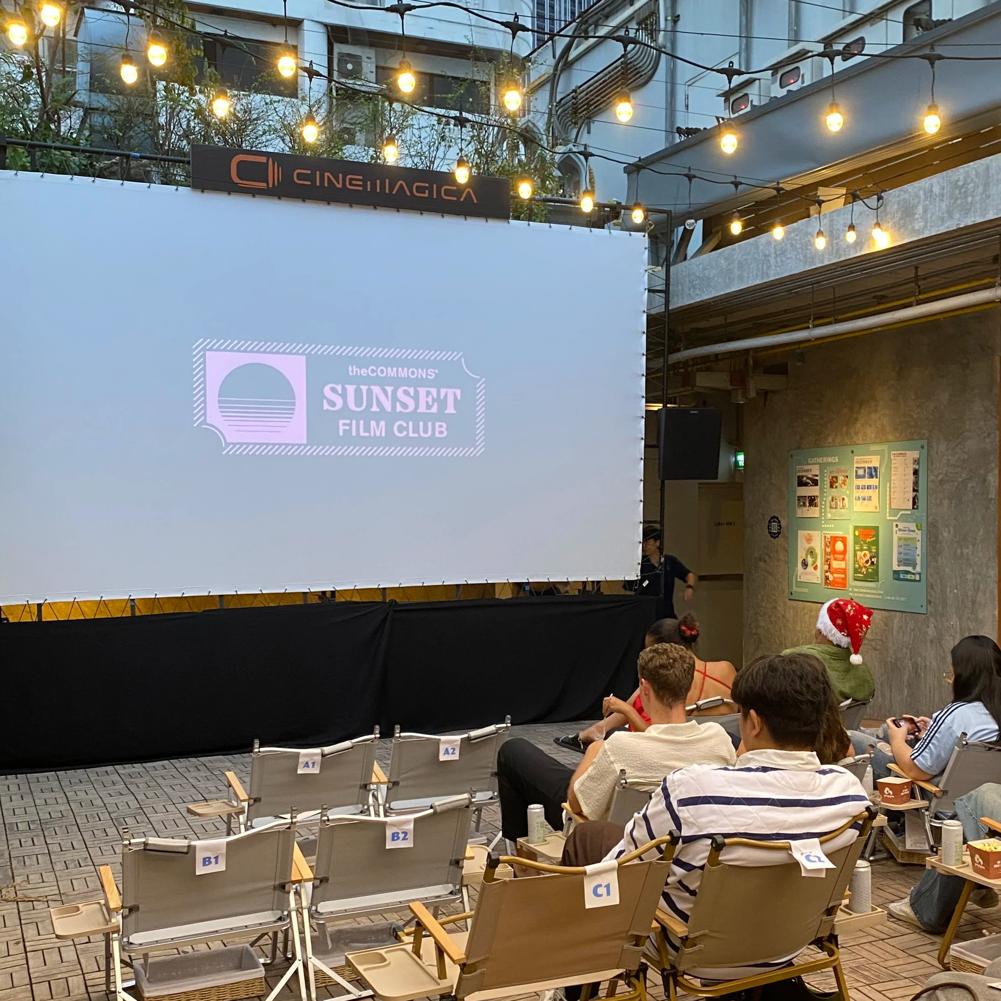 THE COMMONS' SUNSET FILM CLUB @Thonglor, BKK