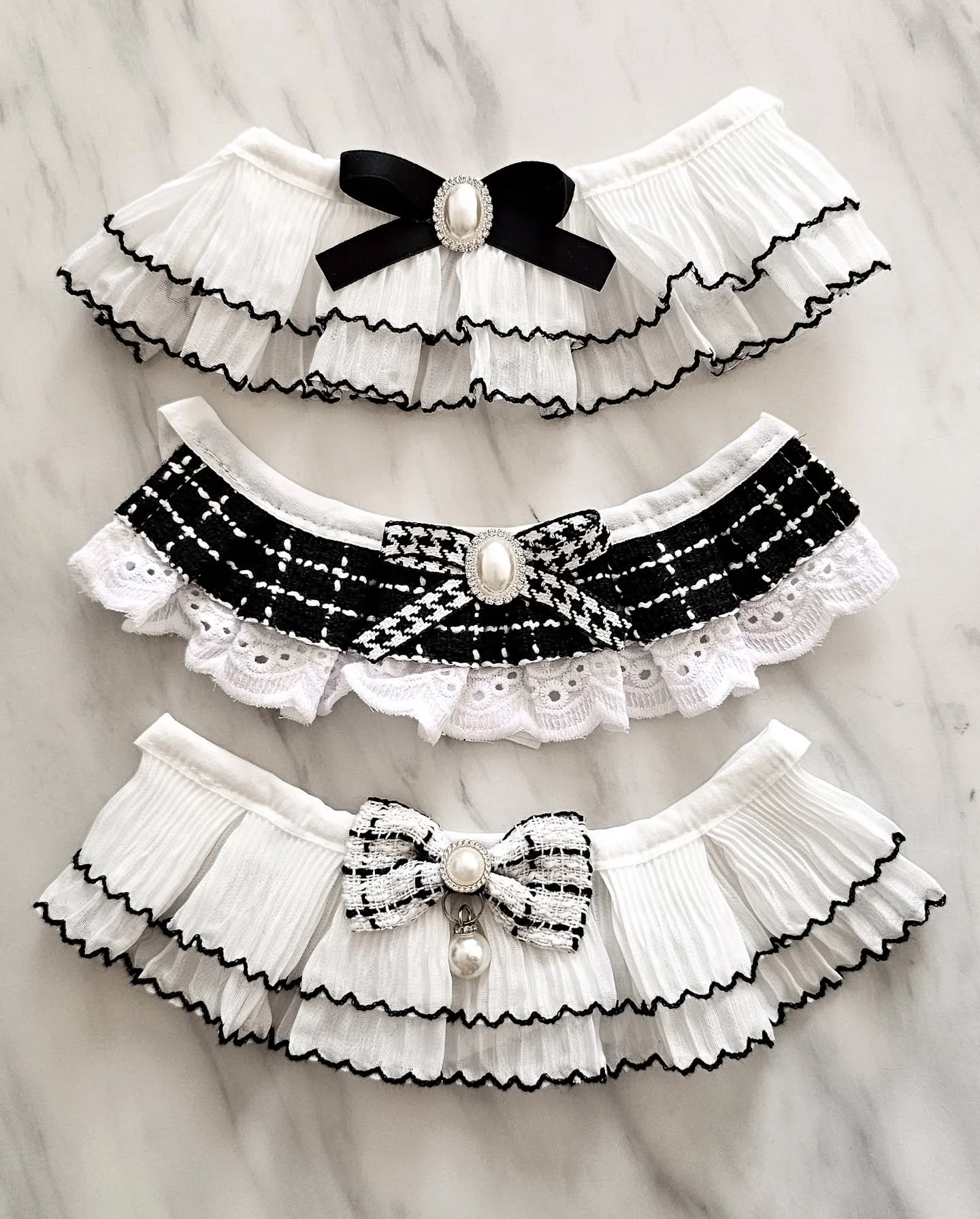 ✨ A little sneak peek 👀&hellip; New Lux Collar Couture Collection 🖤 Meet Bella, Lucy &amp; Coco. Coming Soon! 

But psst - you can get your paws on them first, exclusively at the @poundpaws event this Sunday 31st Aug @goldensheaf 12pm - 4pm 🐶

✨ L