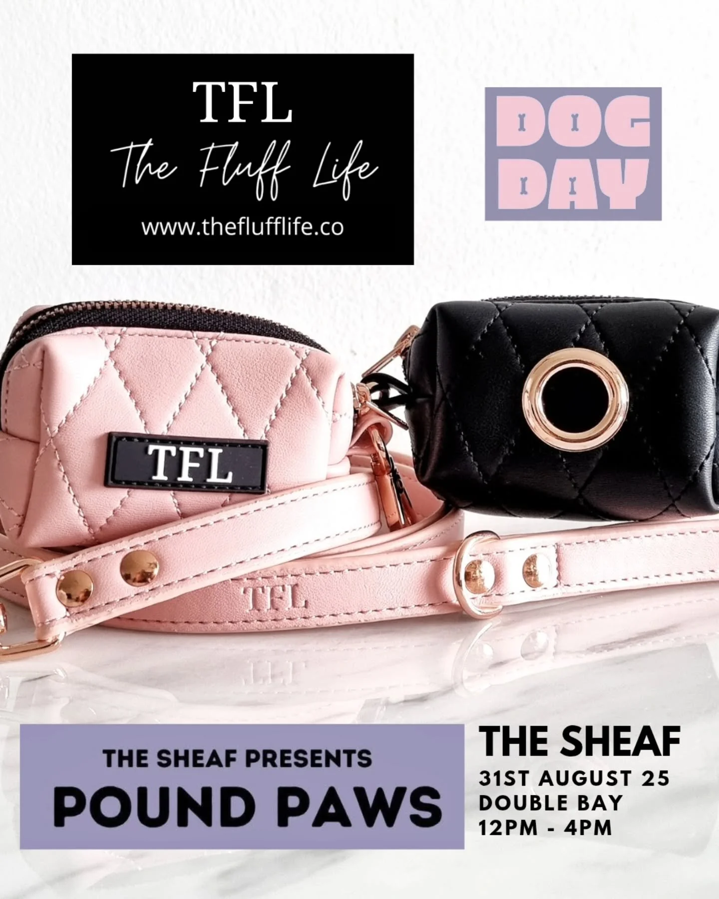 We are very excited to be at the Pound Paws event @goldensheaf August 31st 2025 from 12pm - 4pm 🐶 @poundpaws

We will have some market stall specials along with some new products. We can't wait to see you there!