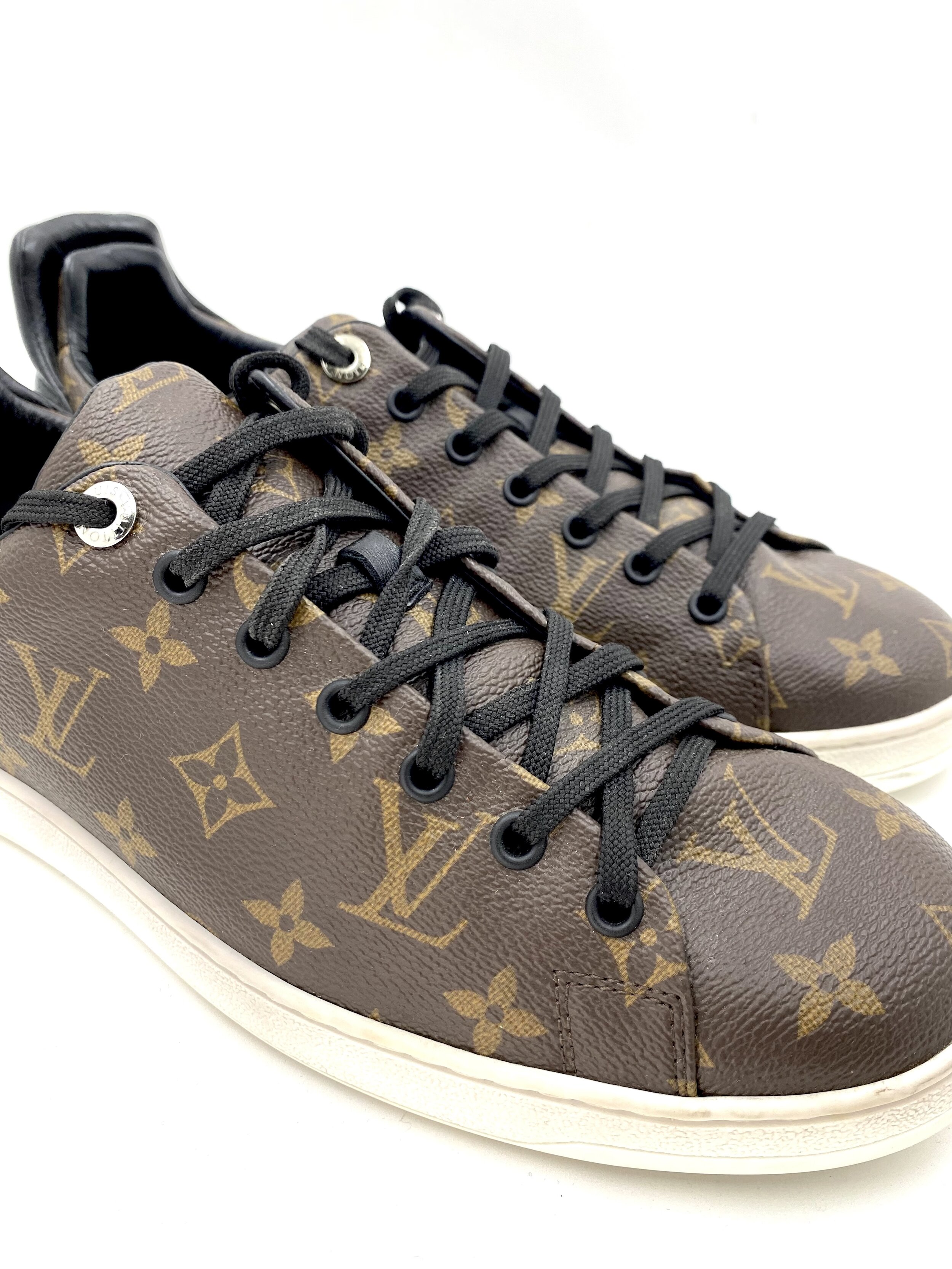Louis Vuitton Monogram Coated Canvas Frontrow Sneakers