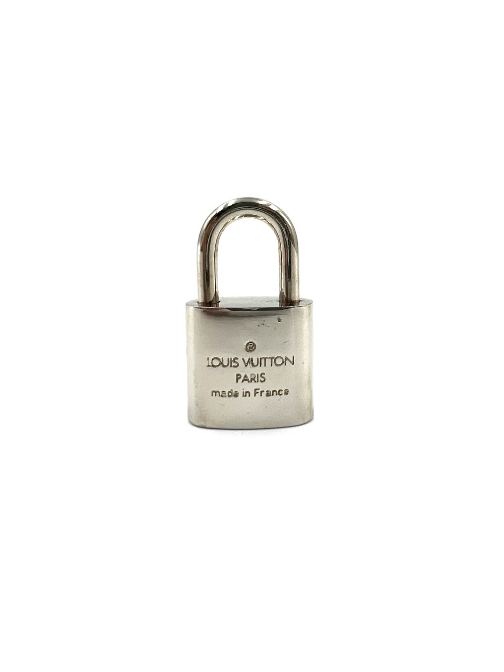 Louis Vuitton Silver Padlock and Key Set Lock Cadena — Secondhand