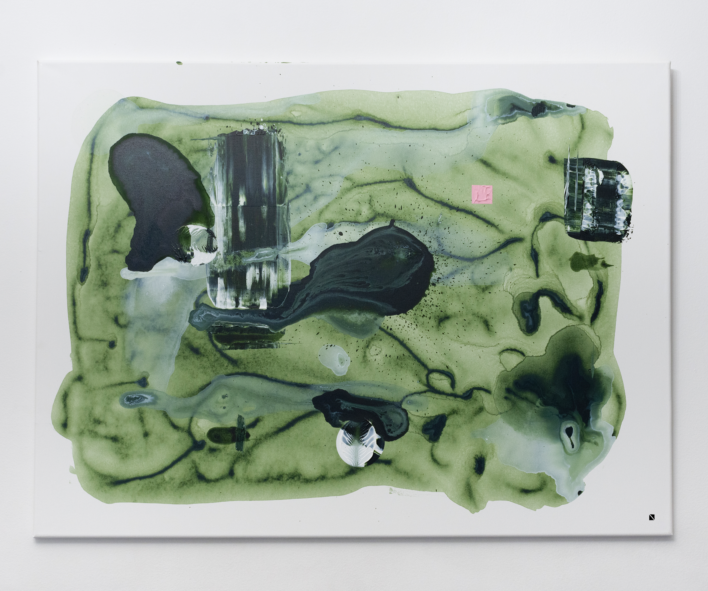 "Swamp of the Lily" | Acrylic on Canvas,             101.6 x 76.2 cm
