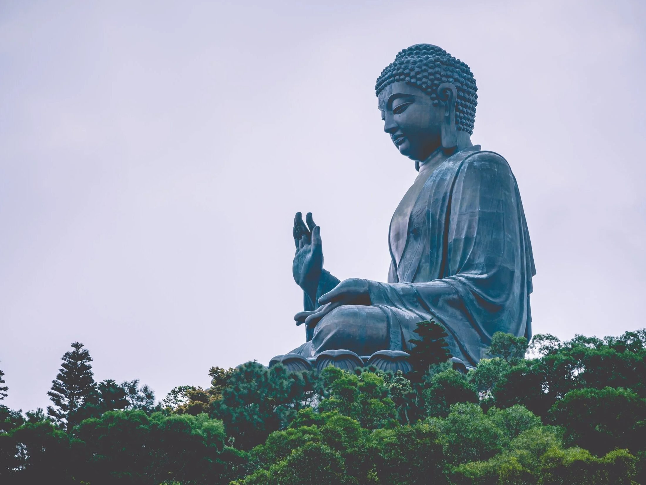 Tian Tan Buddha on Lantau Island, a symbol of compassion and service in Dr. Ryan’s practice