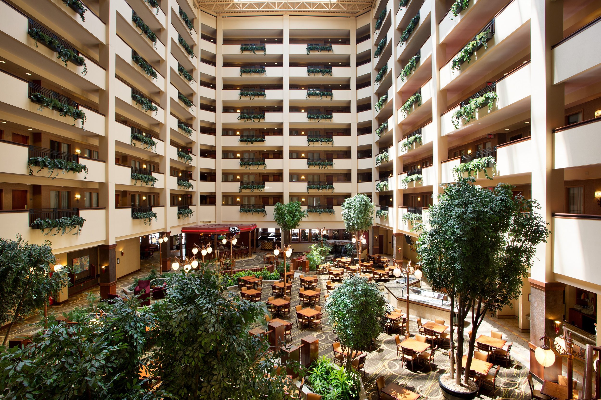 Embassy Suites Lincoln Atrium — Self Walk