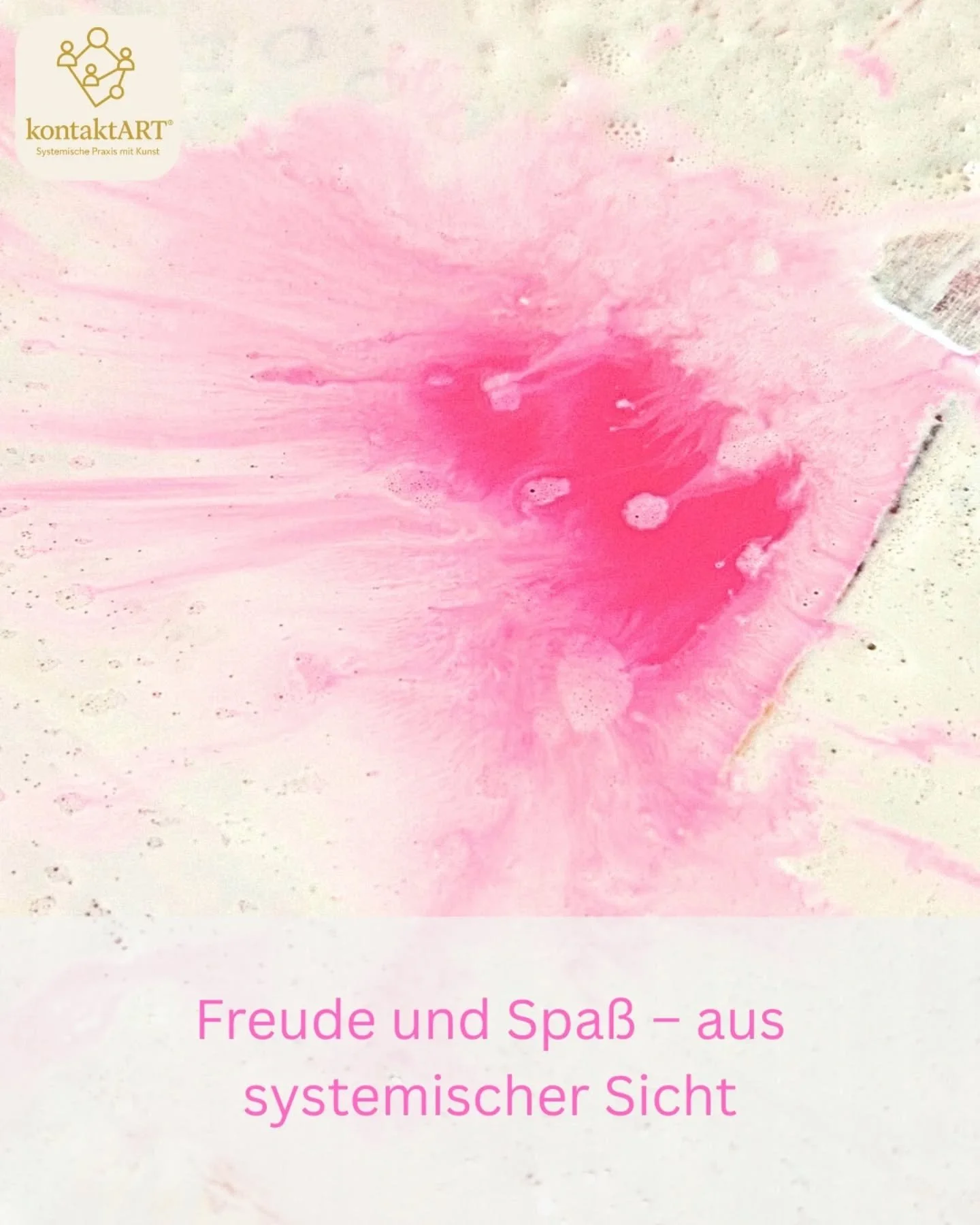 Freude ist mehr als ein Gef&uuml;hl &ndash; sie ist Verbindung. 💛
Bei kontaktART&reg; schauen wir aus systemischer Perspektive auf das, was Spa&szlig;, Leichtigkeit und echte Begegnung m&ouml;glich macht.
Und wer wei&szlig; &hellip; ab 2026 wird&rsq