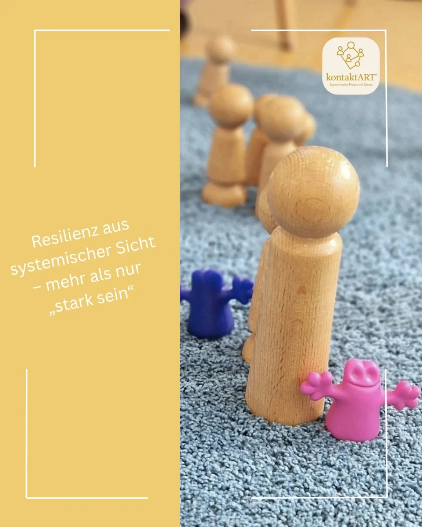 Aus systemischer Sicht ist Resilienz die F&auml;higkeit, sich im Wechselspiel mit anderen immer wieder neu auszurichten &ndash; in Verbindung, im Kontakt, im Vertrauen. 🤝✨

Wenn du deine Resilienz und Wirksamkeit f&ouml;rdern m&ouml;chtest, mach ein