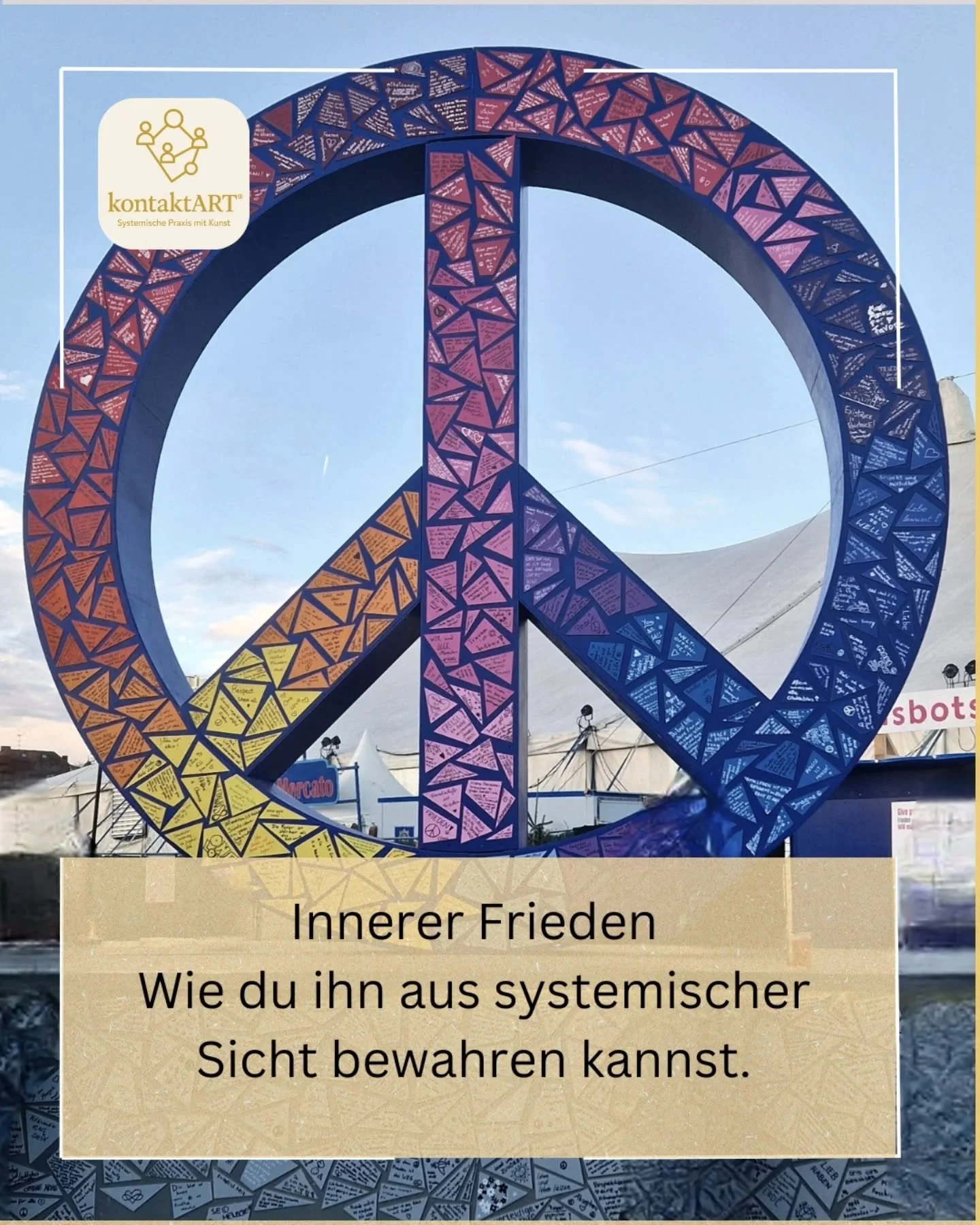 💫Innerer Frieden ist kein Zustand, den man festh&auml;lt
sondern eine Beziehung, die man pflegt.

💫Aus systemischer Sicht entsteht er dort,
wo du dich aus Verstrickungen l&ouml;st,
deinen Platz einnimmst
und aufh&ouml;rst, gegen dich selbst zu k&au