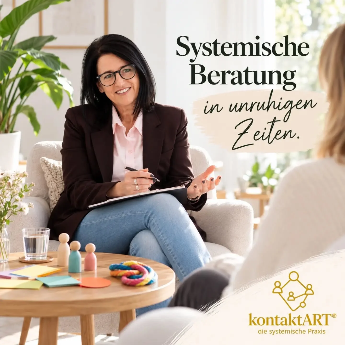 ✨ Je besser du dich selbst verstehst, desto klarer kannst du deinen eigenen Weg gehen.

kontaktART&reg; &ndash; die systemische Praxis
Systemisches Coaching | Pers&ouml;nlichkeitsentwicklung | Supervisipon