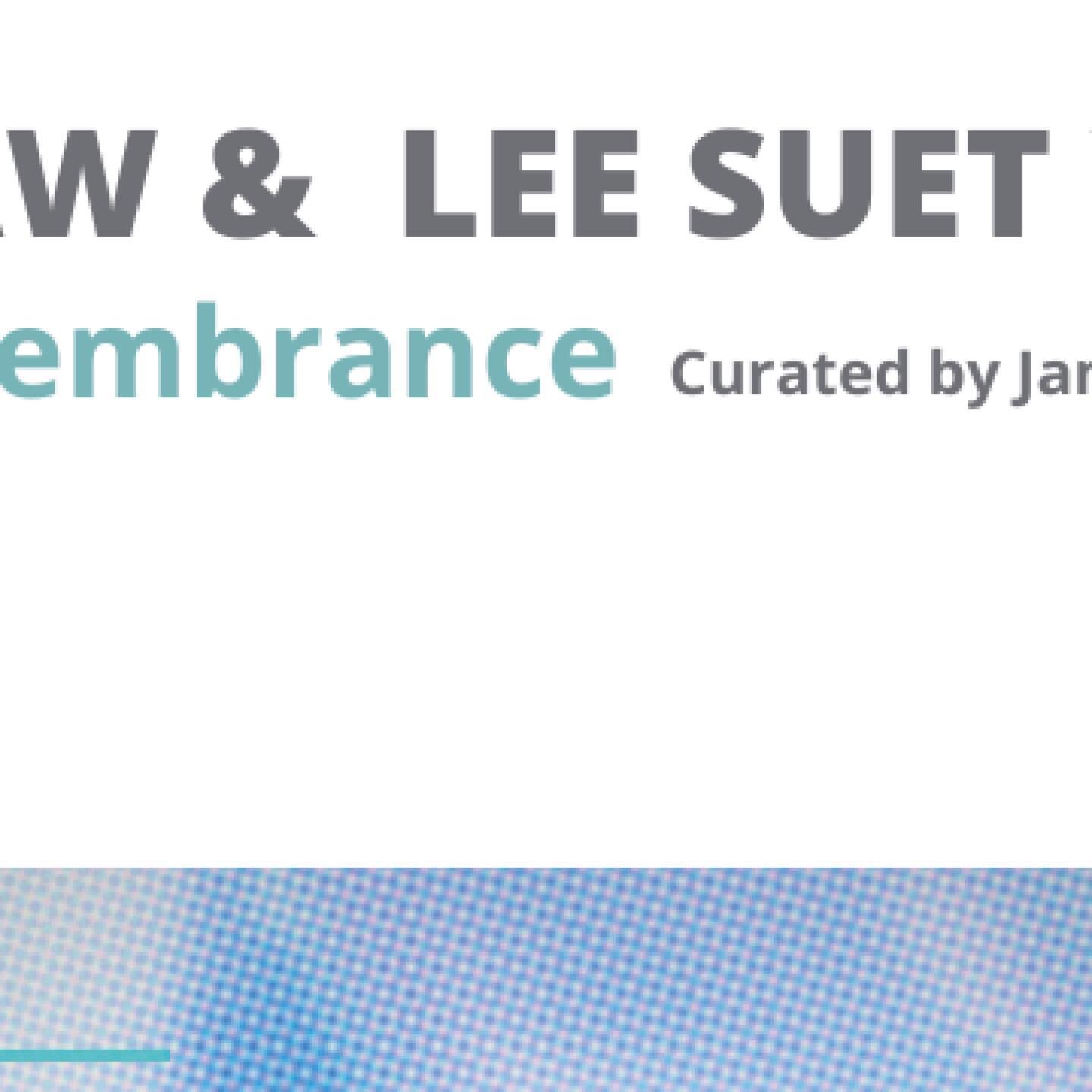 Finally comes to an end&hellip;

Seeds of Remembrance
- processes and substances for fabrication of fleeting familiarities

Jamsen LAW | LEE Suet Ying

Residencia Coraz&oacute;n (C. 2 736, B1900 La Plata, Buenos Aires, Argentina)

Closing: 19:00, 24 
