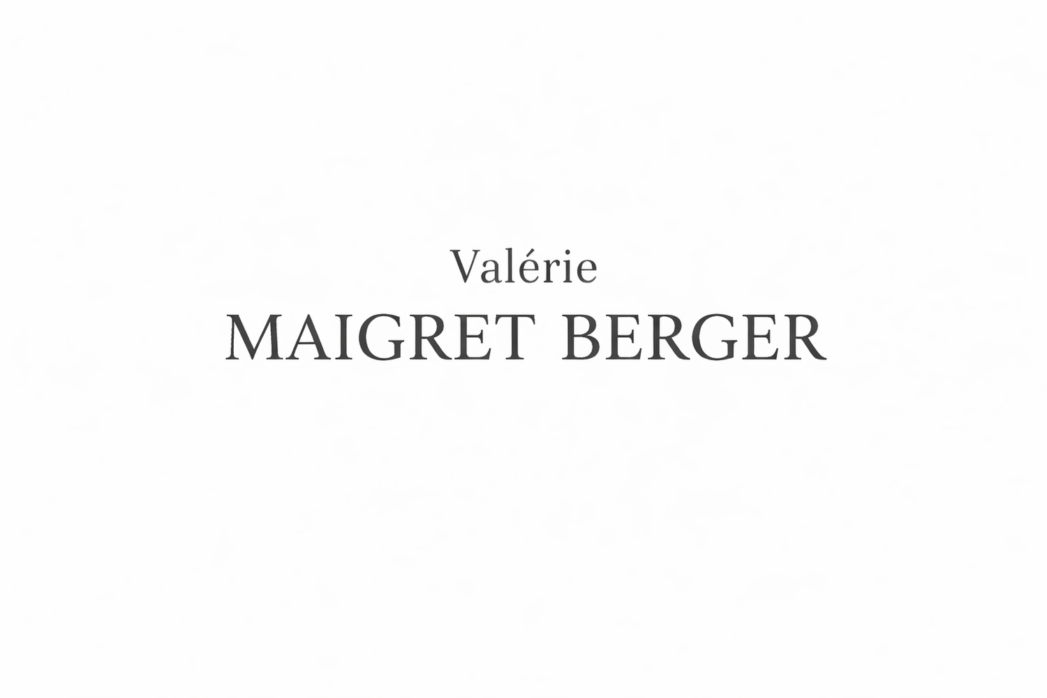 Valérie Maigret Berger