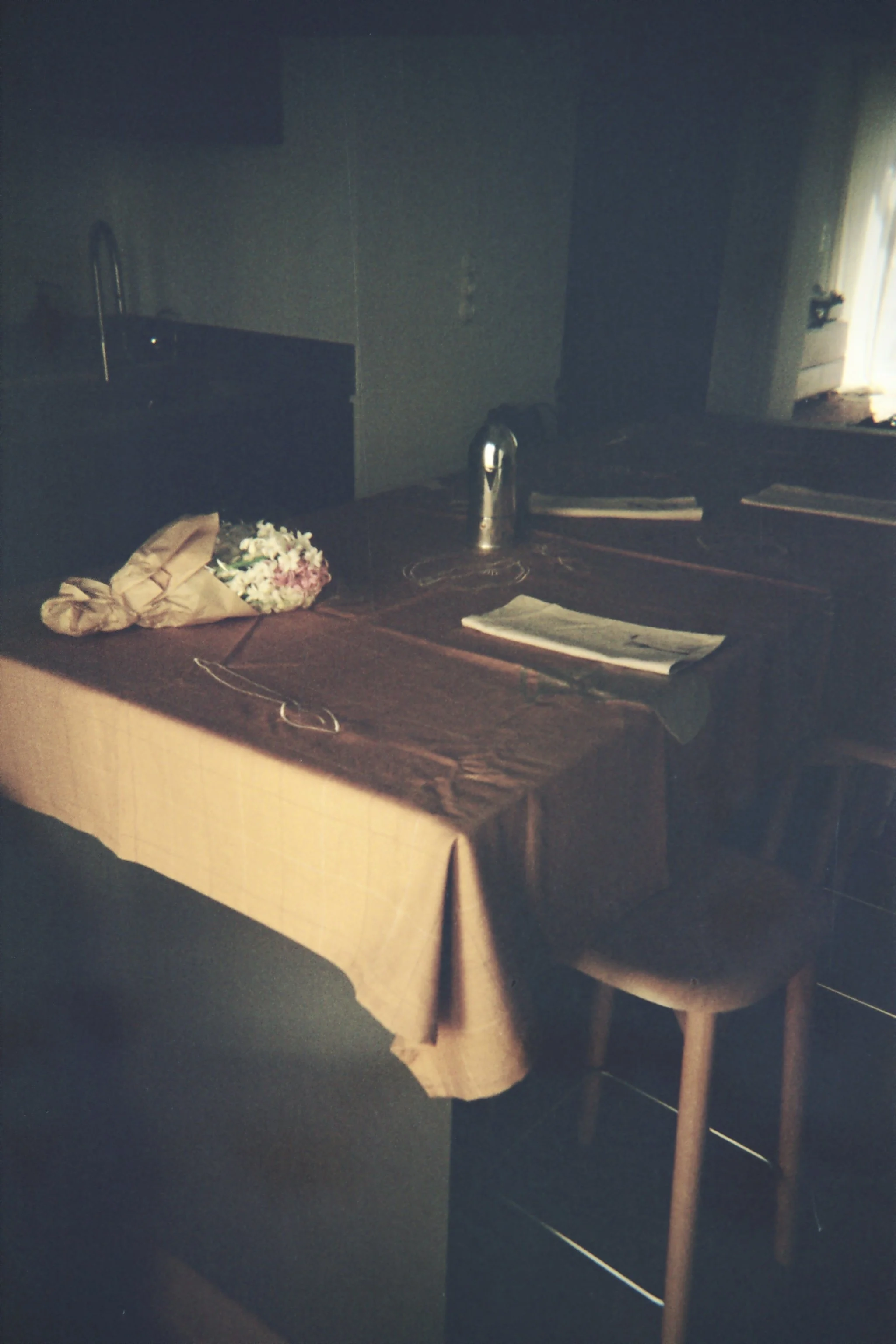 Tablecloth and napkins