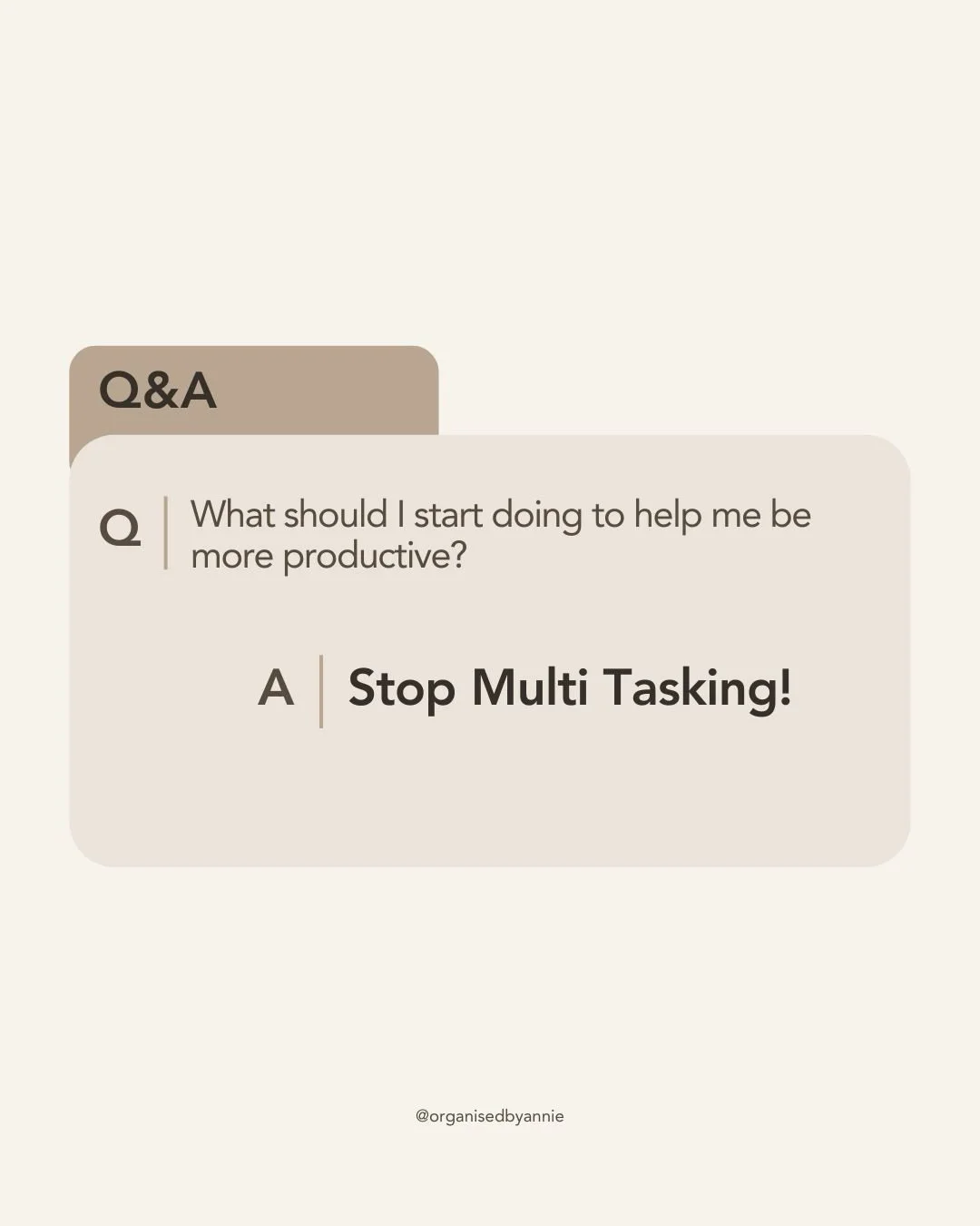 Multitasking isn&rsquo;t efficient. It&rsquo;s just task-switching with extra guilt. Every time you switch between tasks, your brain takes 10-20 minutes to fully re-engage. That means a morning of constant context-switching could cost you hours of de