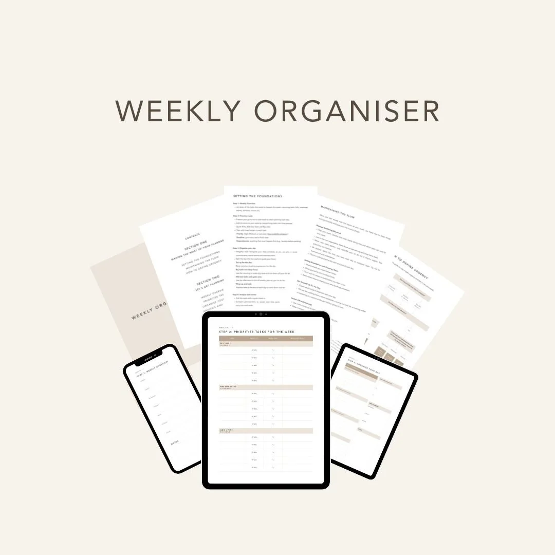 Digital Weekly Organiser