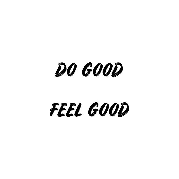 Do good, feel good.

Das &quot;Do good, feel good-Ph&auml;nomen&quot; funktioniert so...

Wenn jemand etwas Gutes f&uuml;r jemanden tut, bekommt er ein &quot;Gl&uuml;ckshoch&quot;.
Dieses &quot;Hoch&quot; f&uuml;hrt dazu, dass altruistische Menschen 