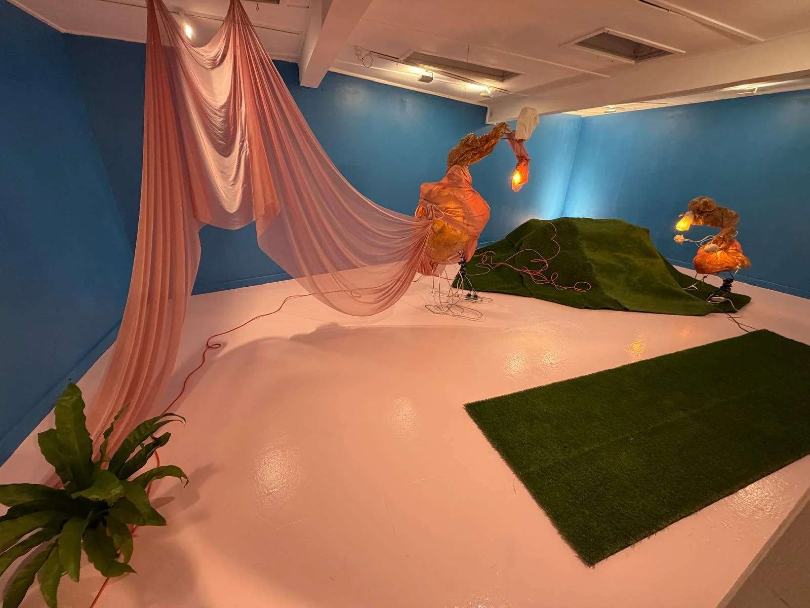 ‘Myth Eaters Framework Wandering’, Kate Howe 2026. Installation. Variable Dimensions.