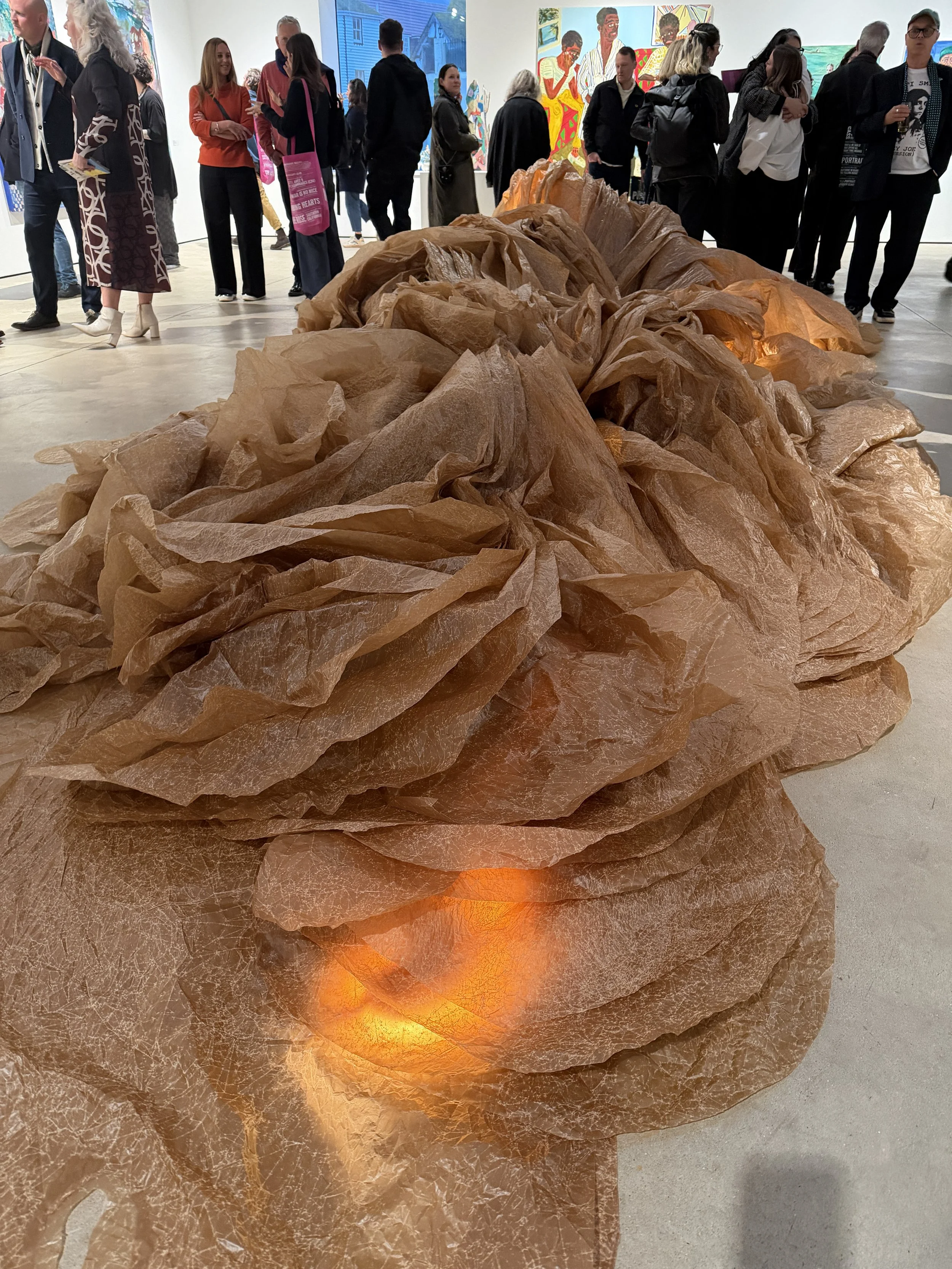 ‘The Moving Line (Shingle Coast) ‘, Kate Howe, 2026. Site specific installation.