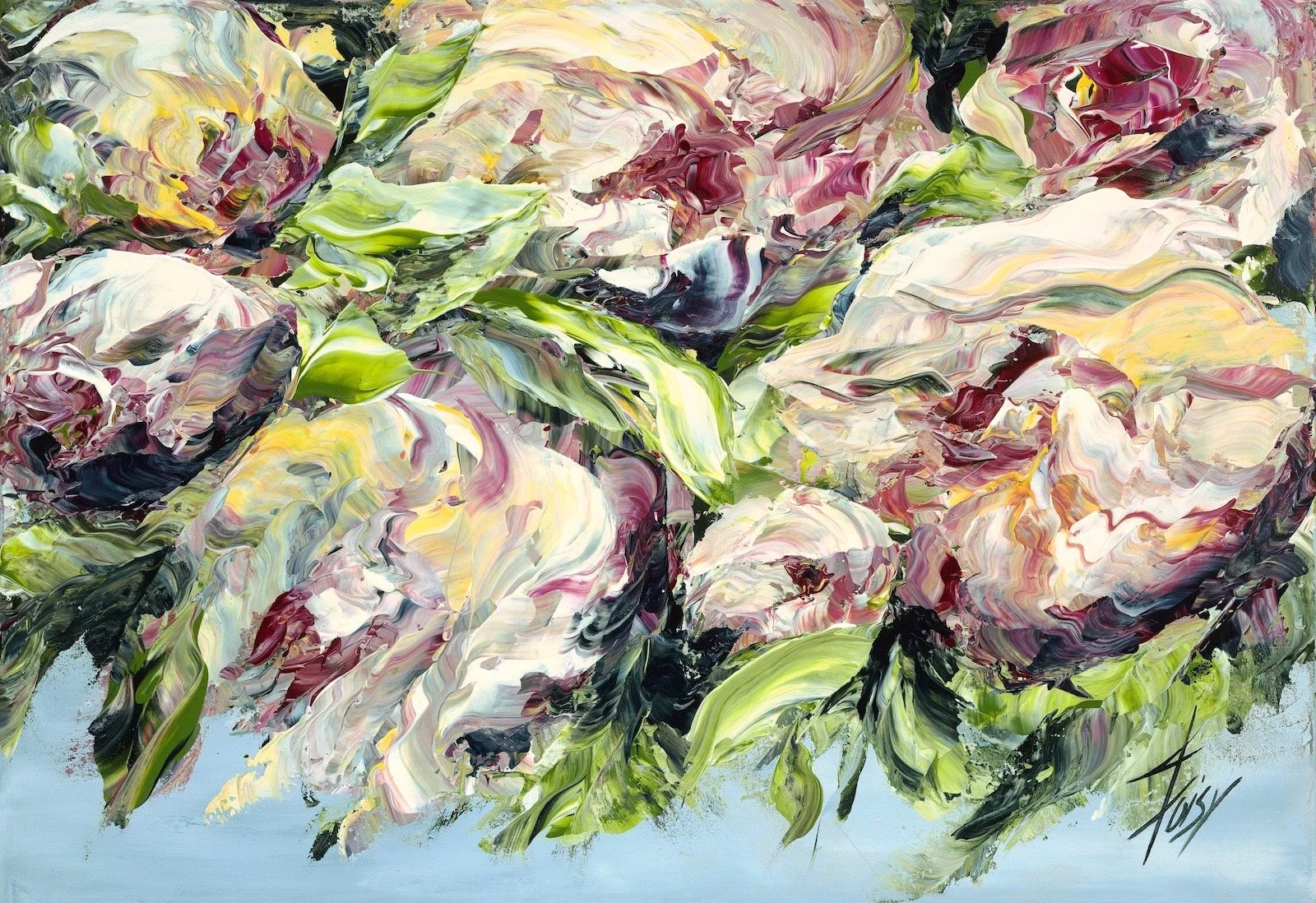 Wind of Change, acrylique 30" x 41"