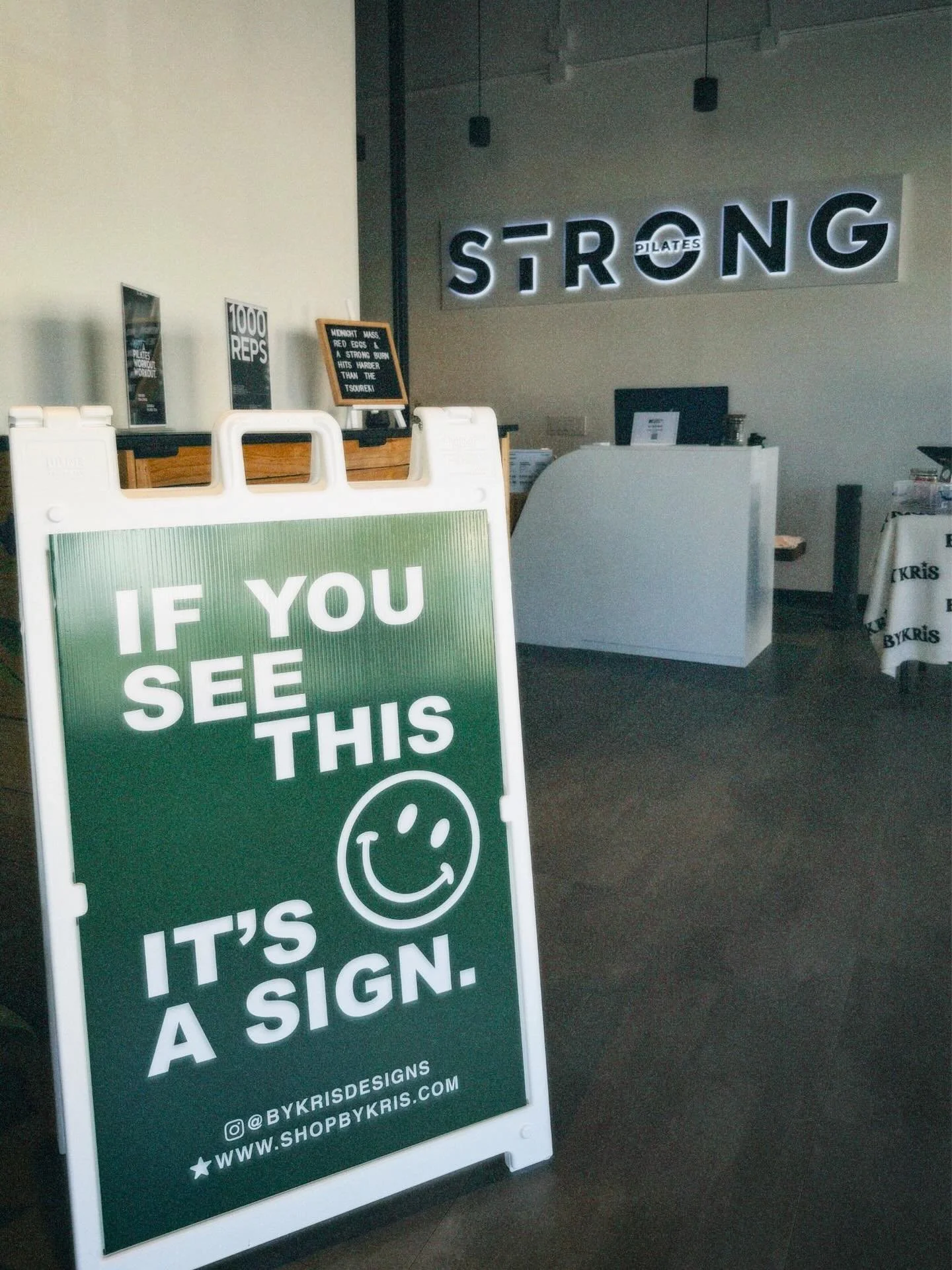 If you see this, it&rsquo;s a sign 😊

Thanks so much for having me @strong_willistonpark 💚
