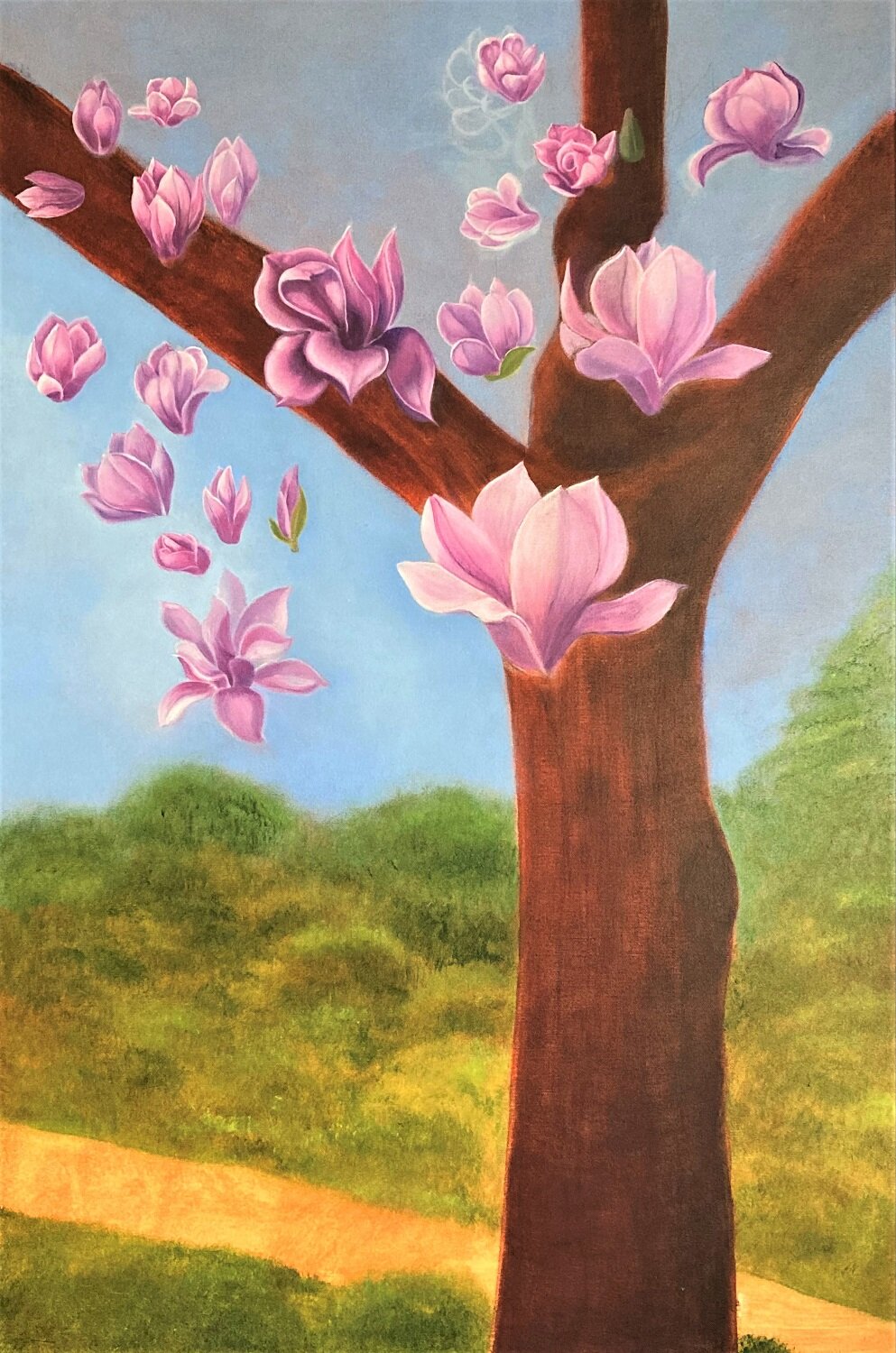 Magnolias in Progress 2.jpg