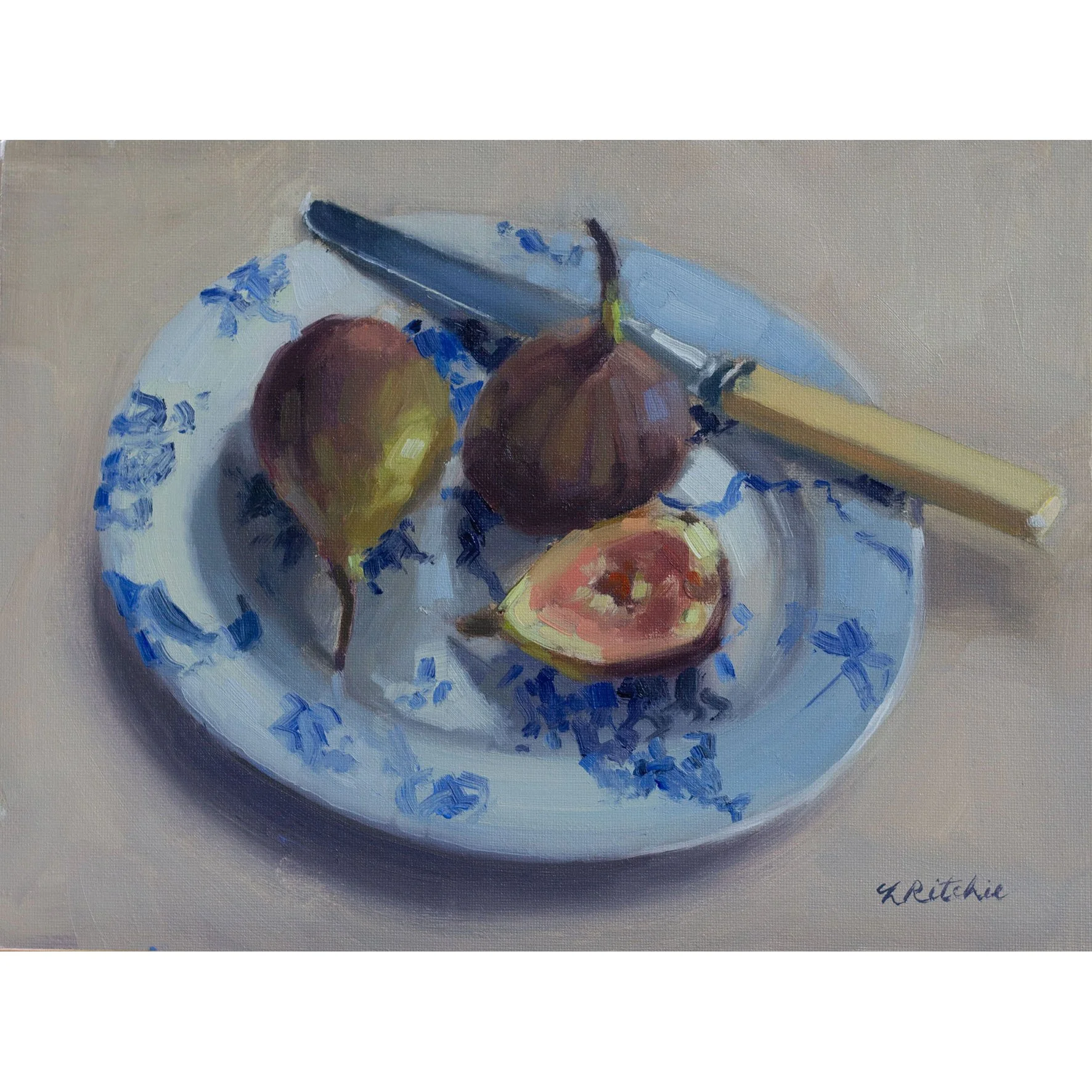 Figs on Porcelain
