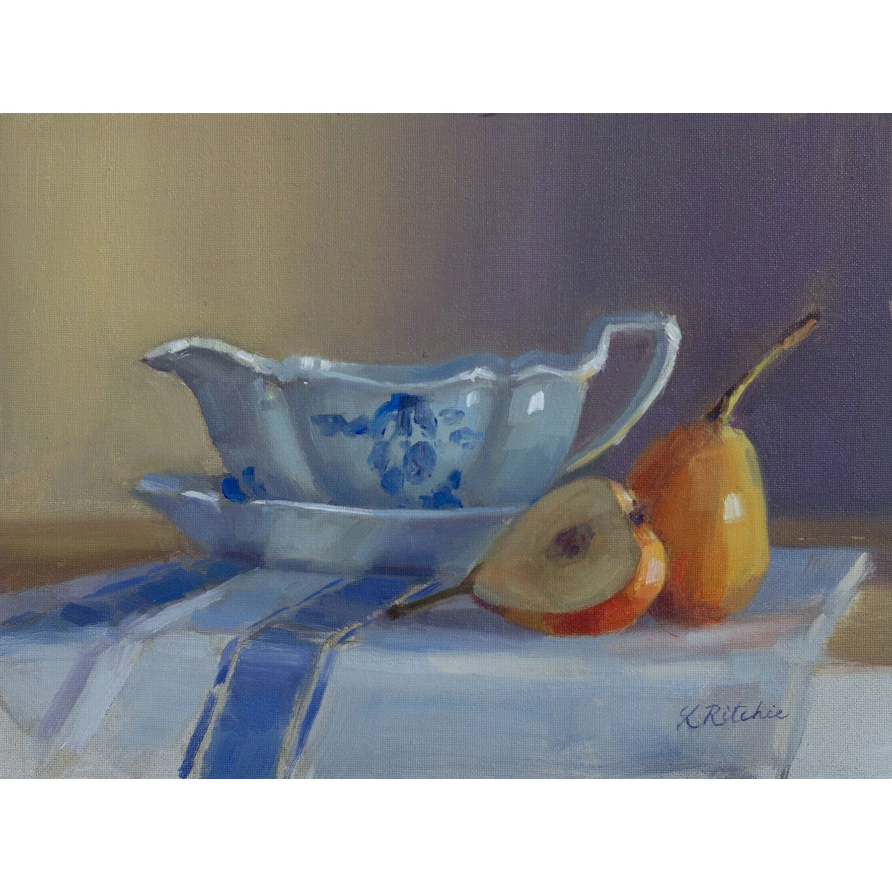 Porcelain and Pears