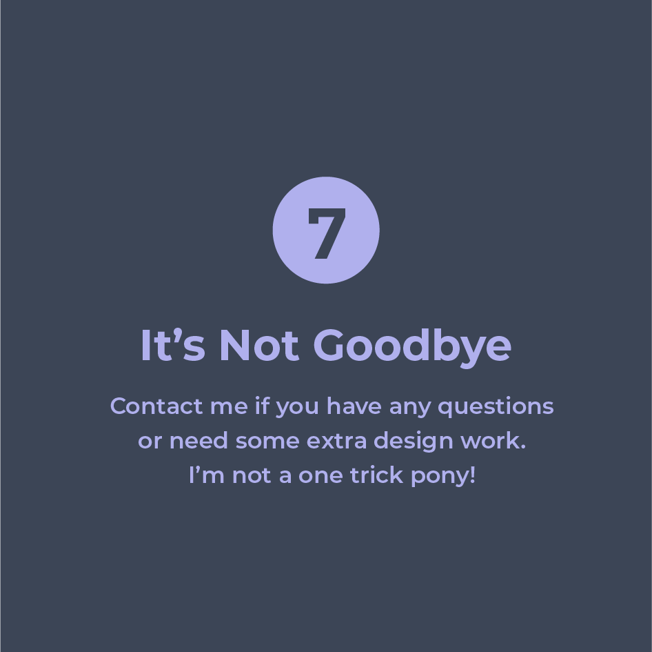 It's Not Goodbye