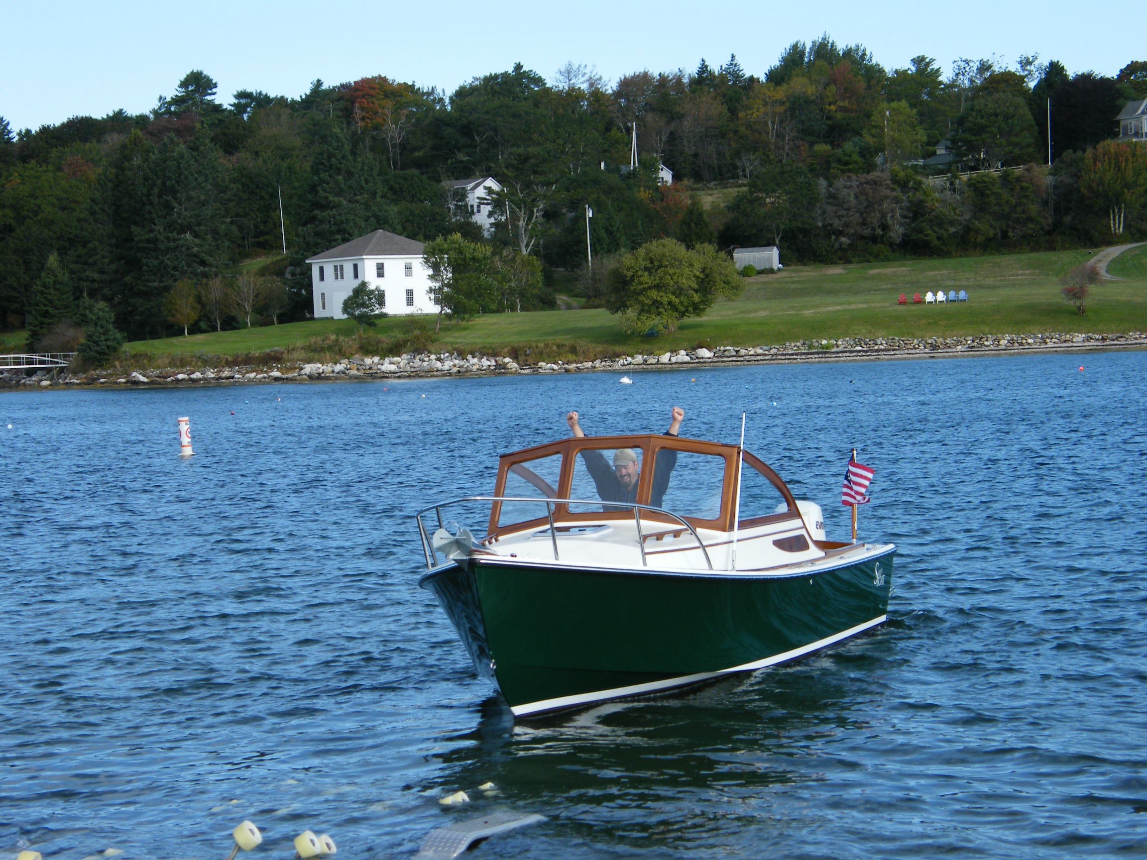  She floats! 