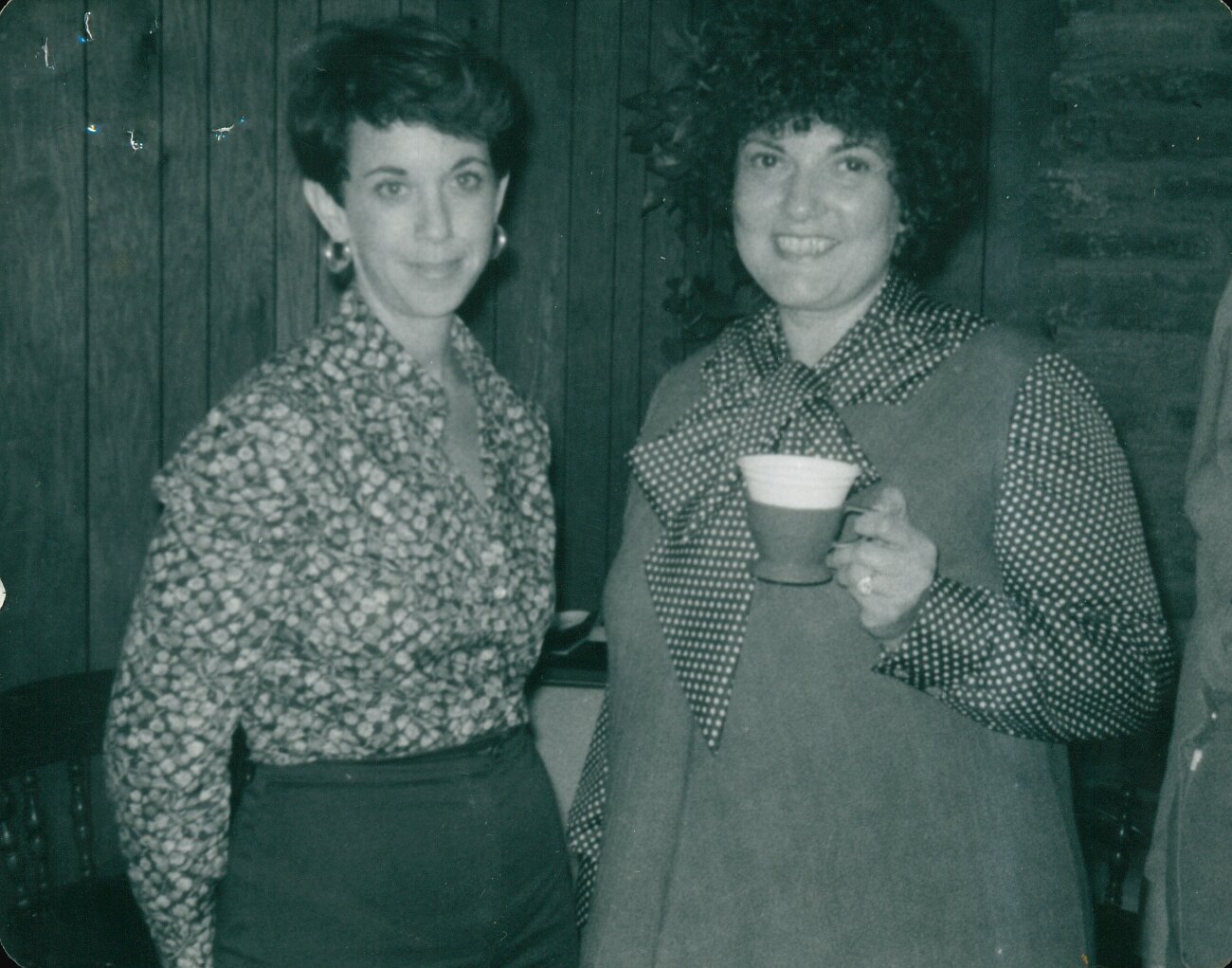 Here is the author in the mid 1970s with Lorel Pollack Abarbanel, founder and chairman of Chicago Action for Soviet Jewry.