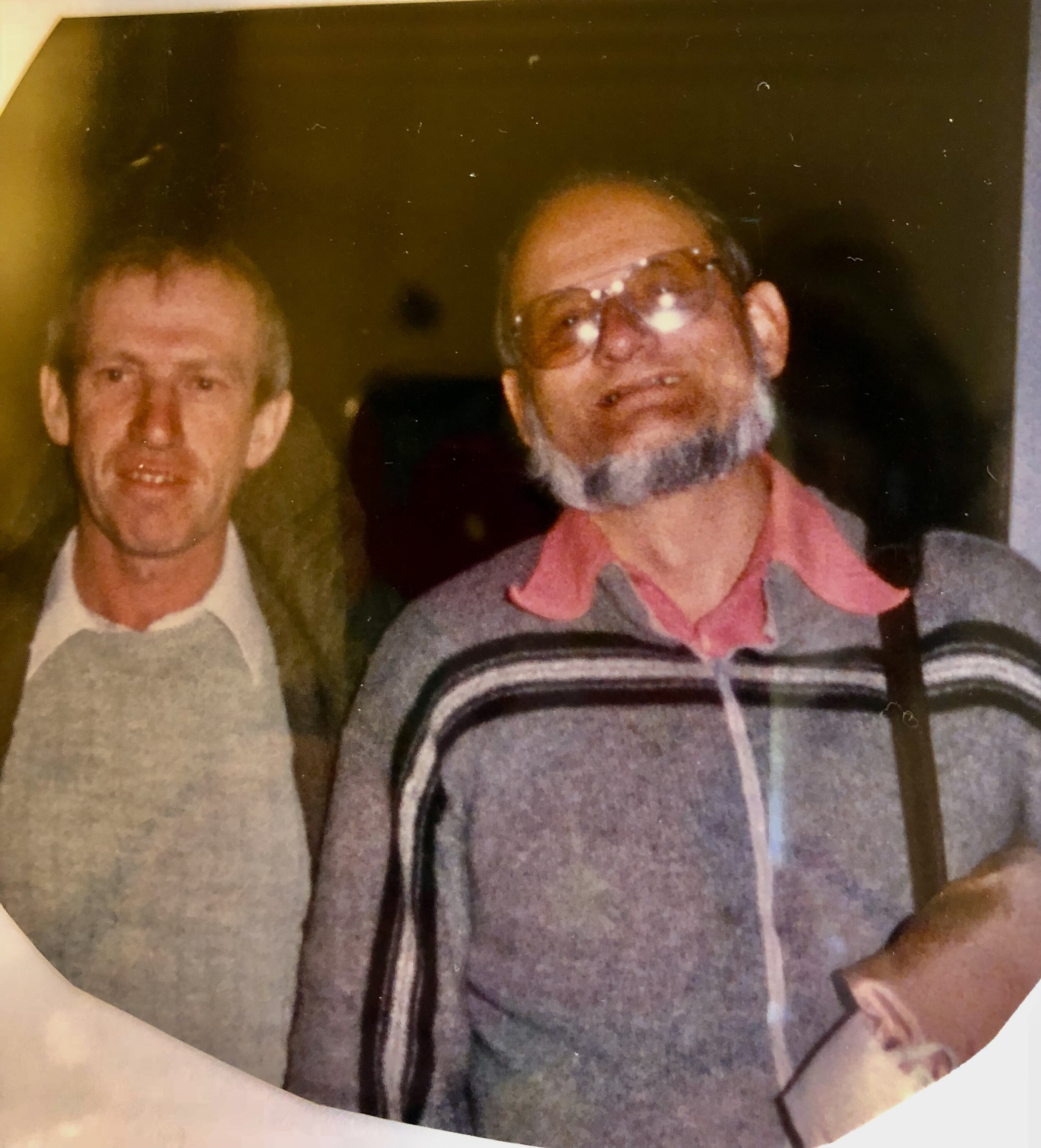 Former Leningrad refuseniks Gregory Kanovich and Lev Utevsky who were my Finish connection and consultants in Israel, 1983 . Read the full story in "Hidden Heroes"
