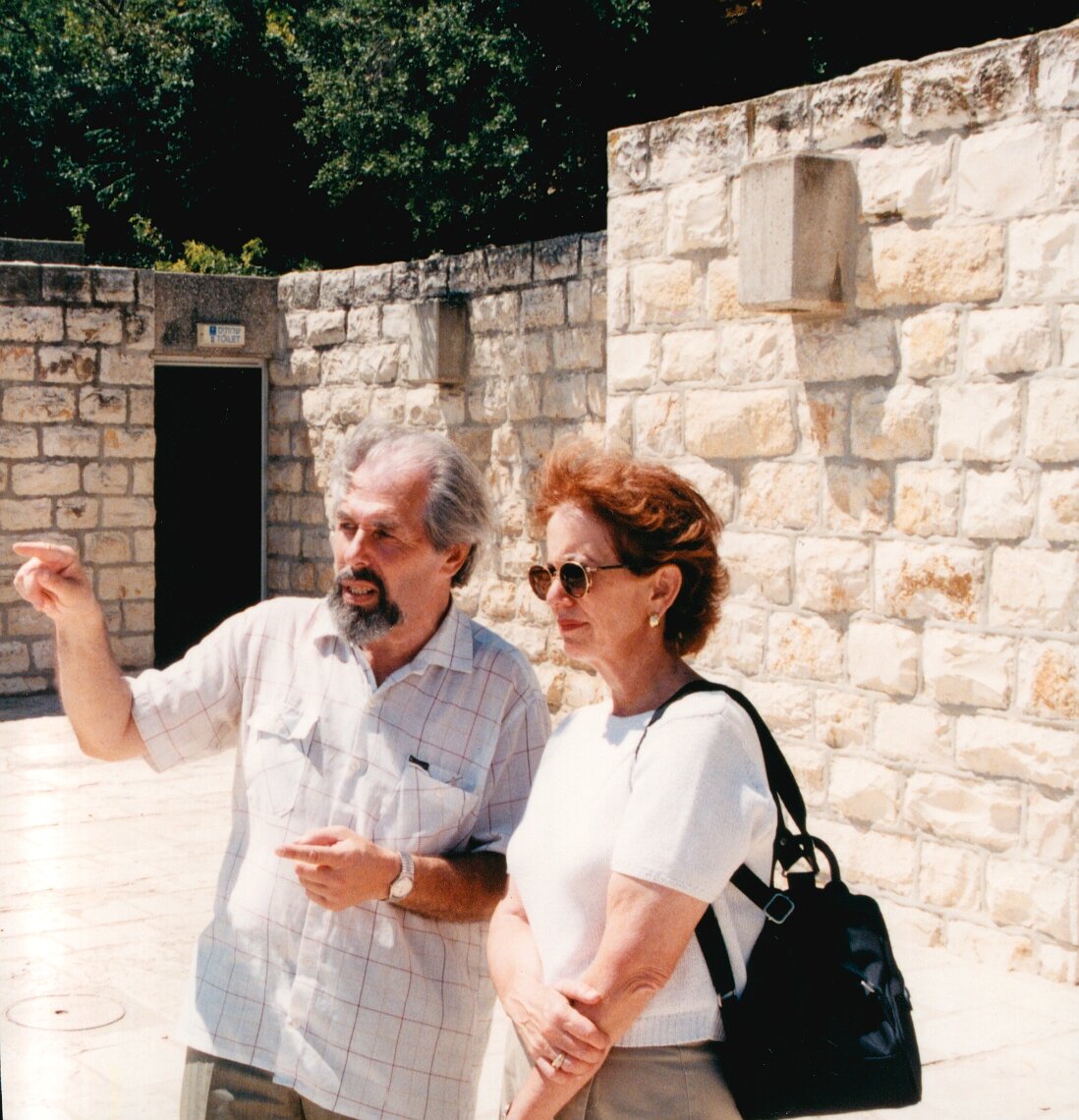 Evgeny Lein with me in Jerusalem.